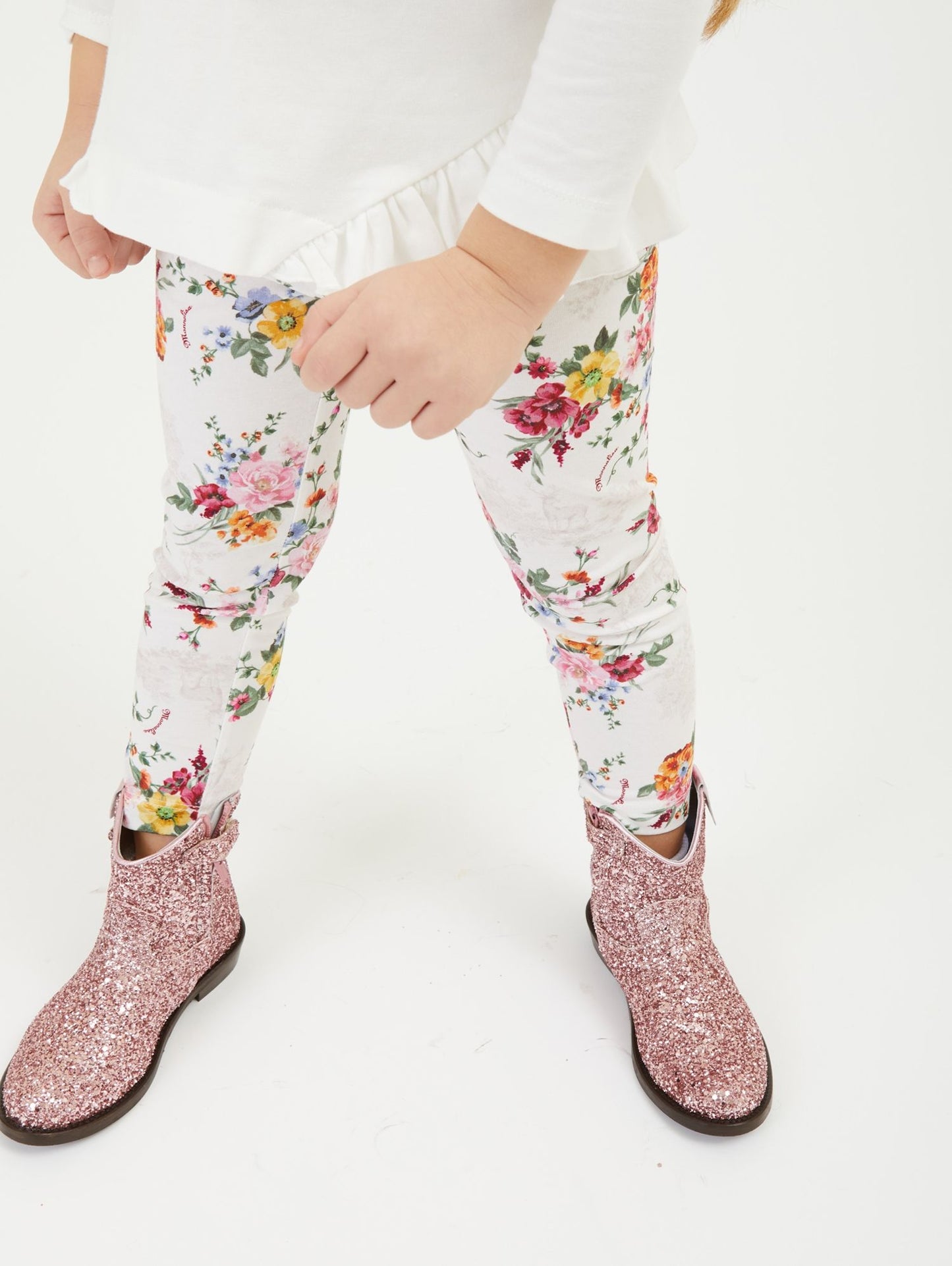 Leggings jersey fiori