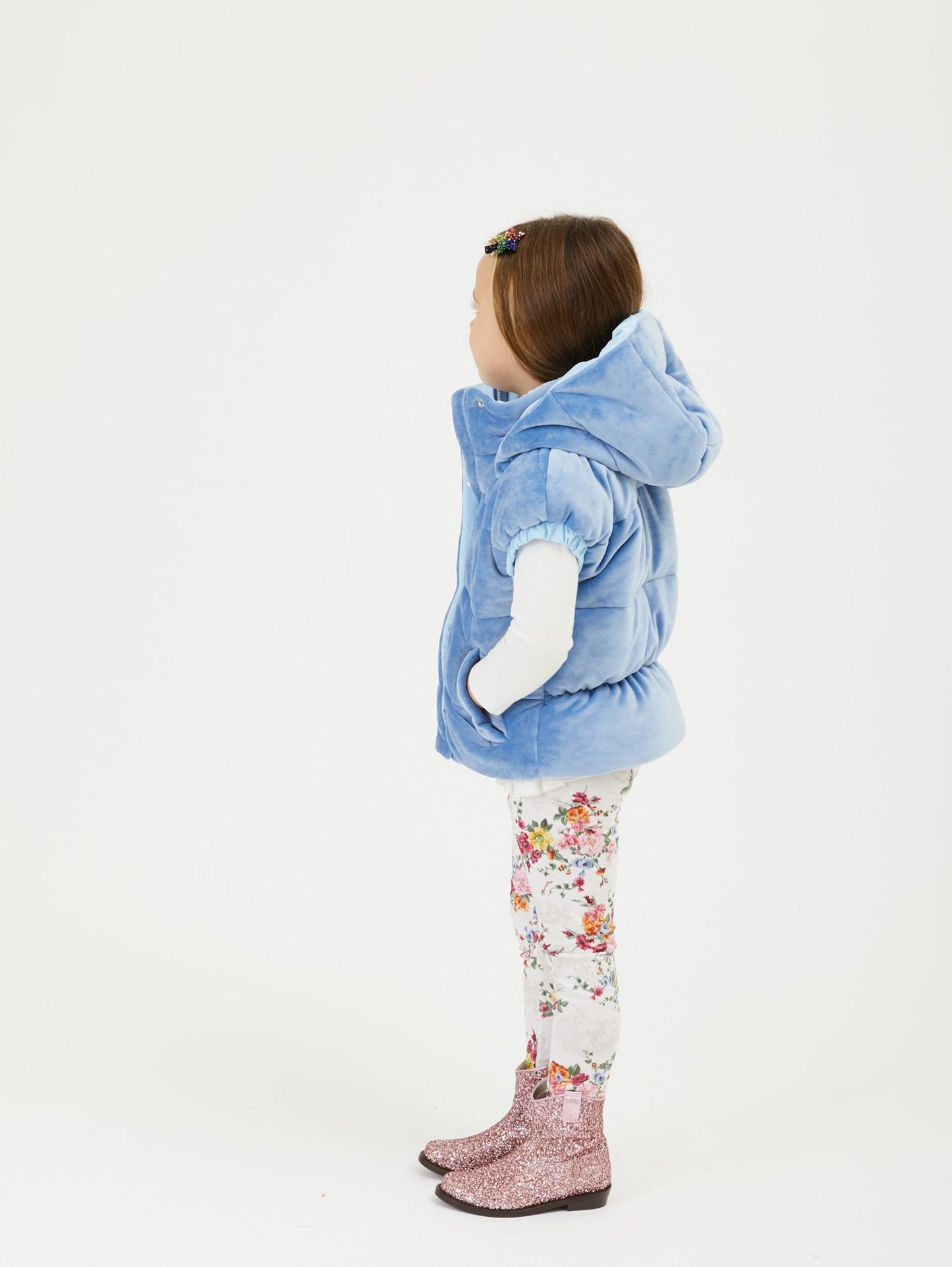 Leggings jersey fiori
