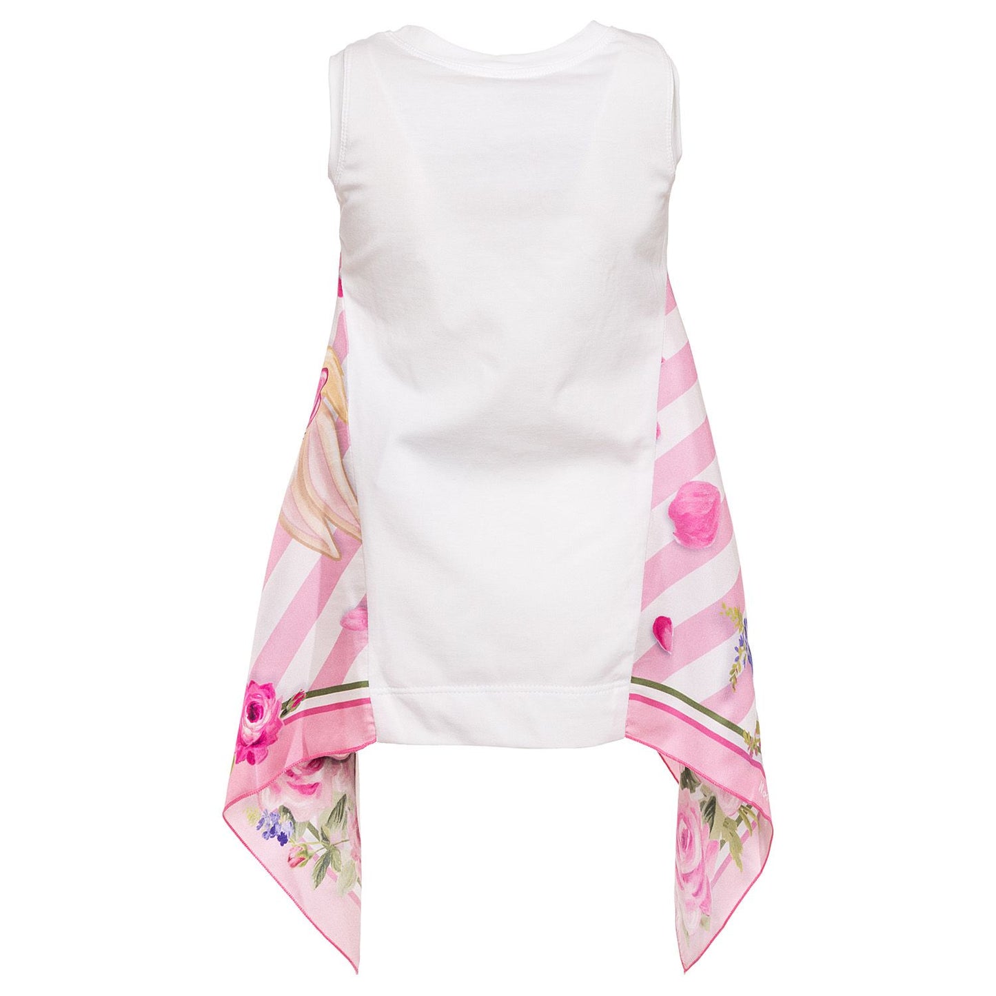 Jersey foulard tank top