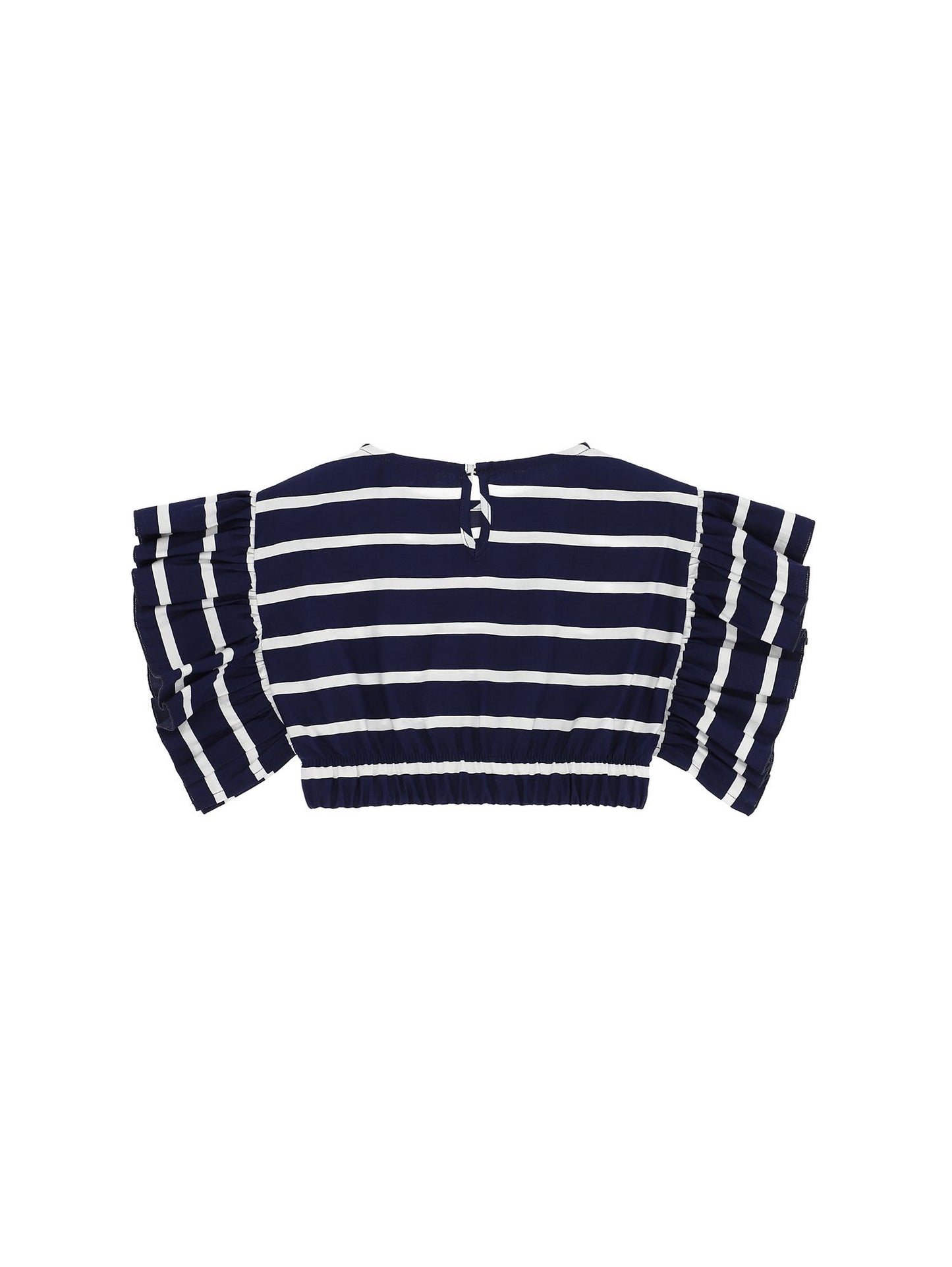 Striped viscose top