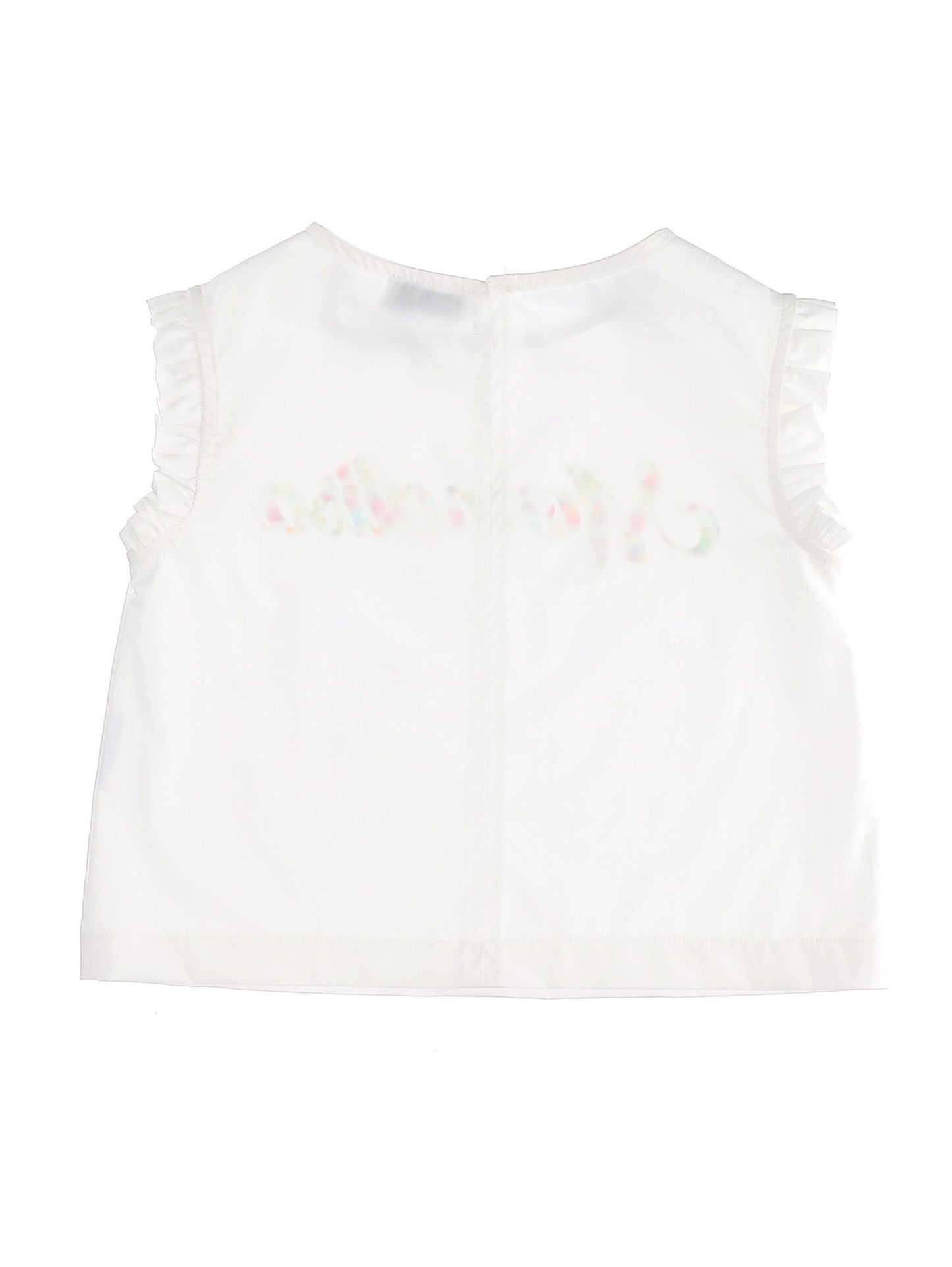 T-shirt con logo floreale