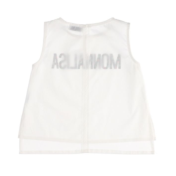 Top cotone logato