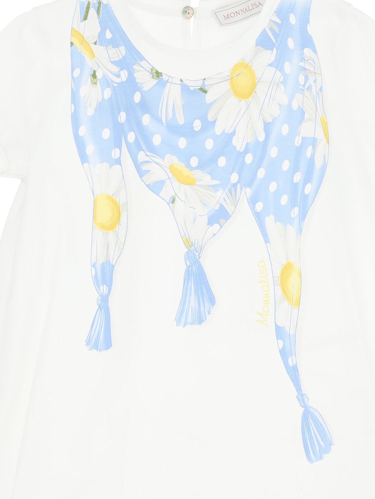 T-shirt jersey stampa margherite