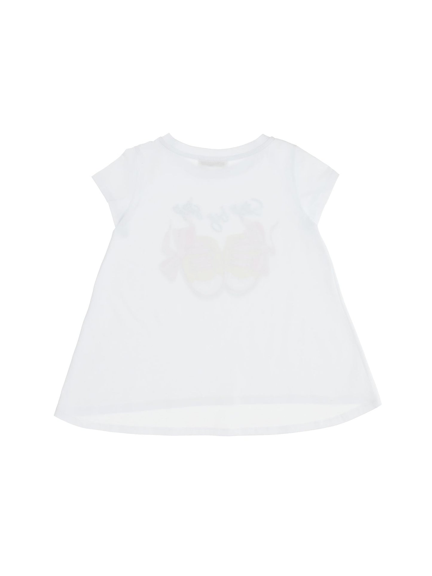 Maxi T-shirt jersey stampa sneakers