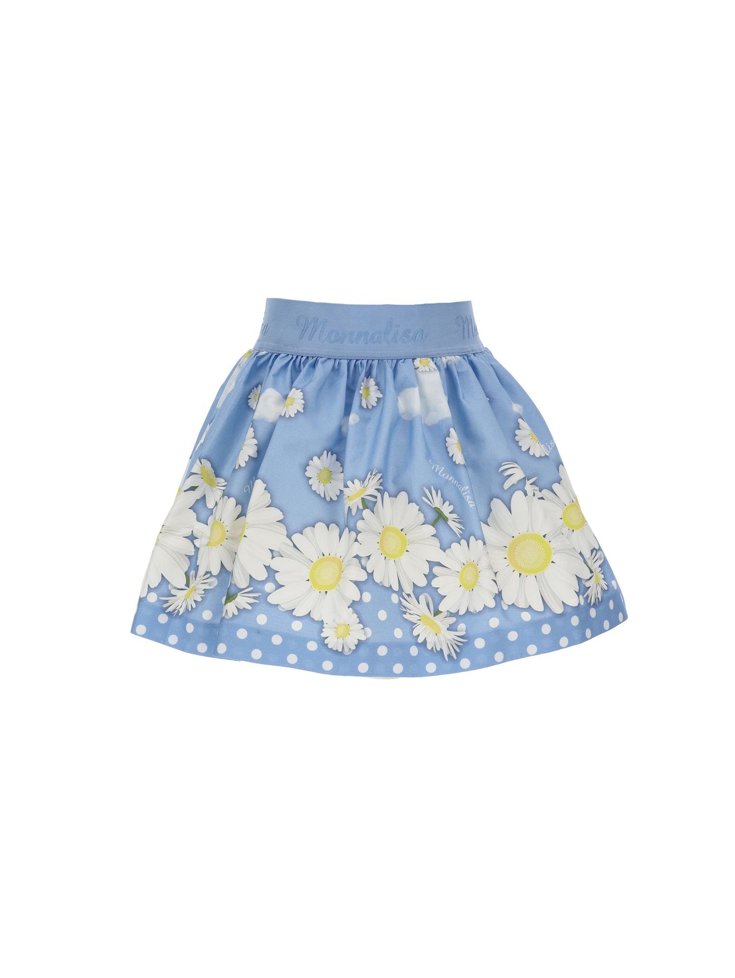 Daisy poplin skirt