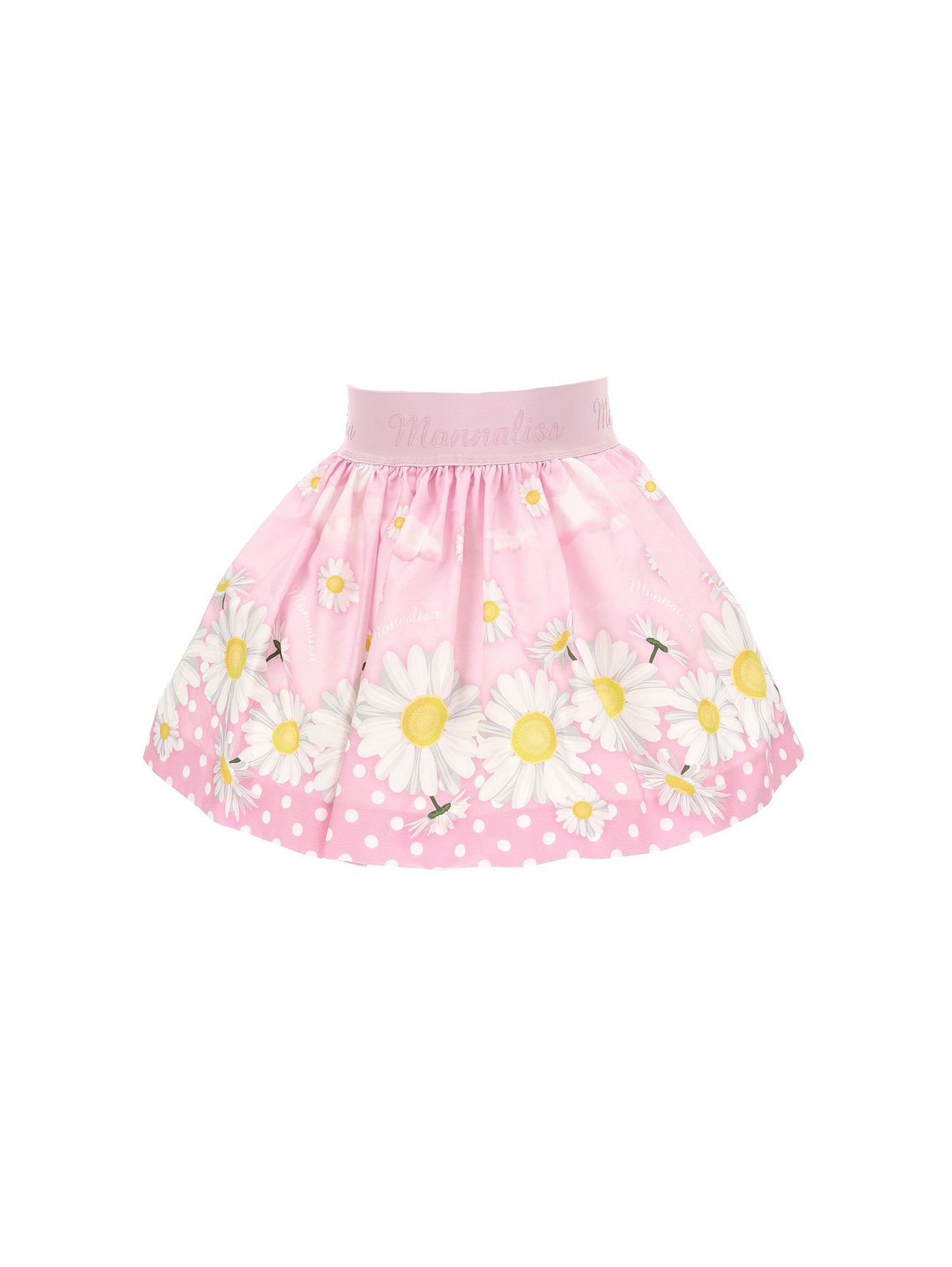 Daisy poplin skirt