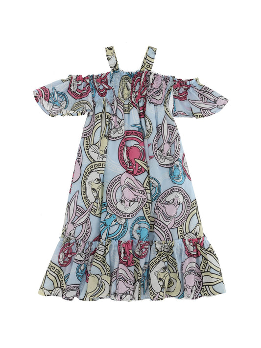 Looney Tunes muslin dress with shoulder straps