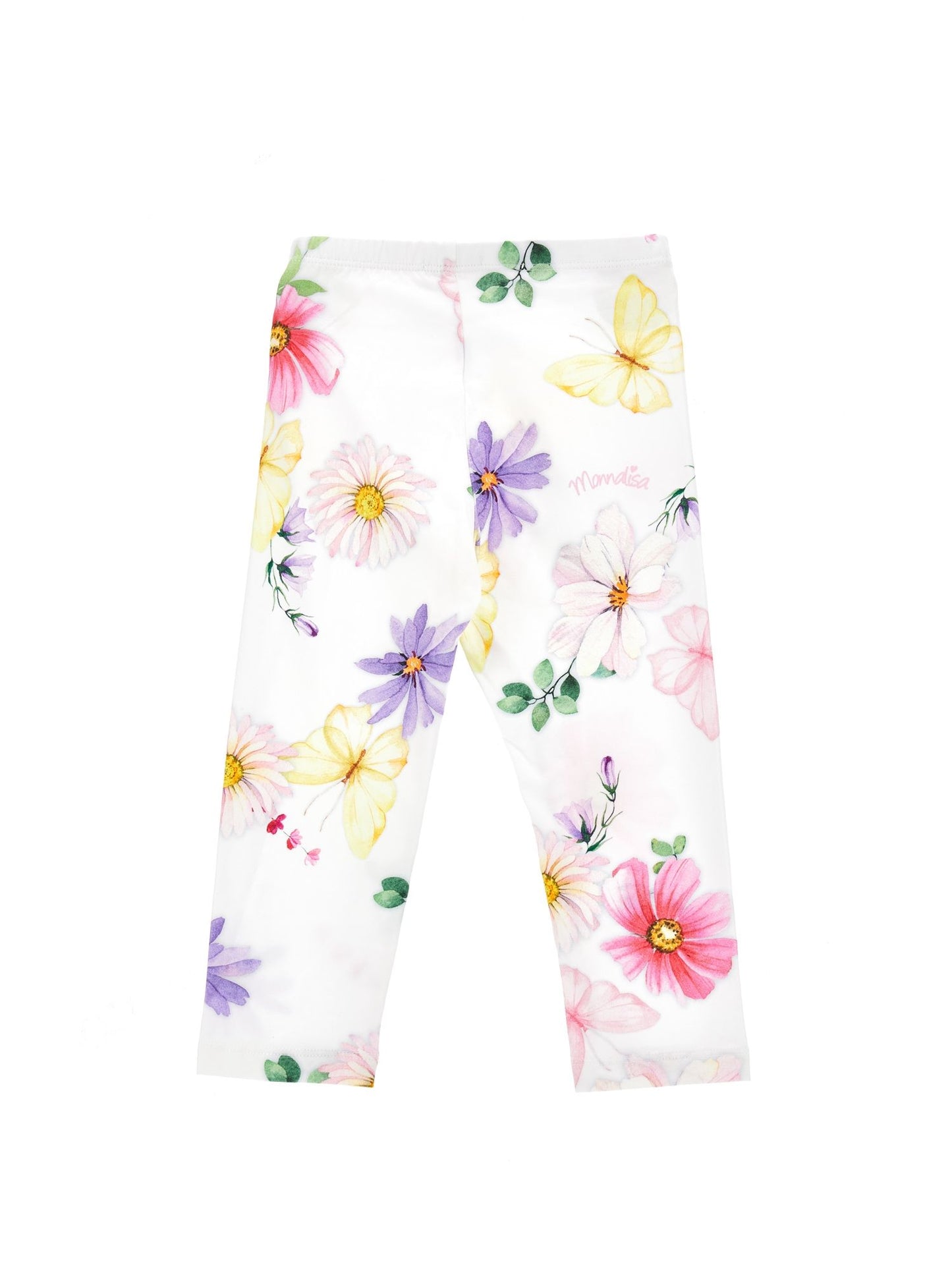 Leggings jersey floreale