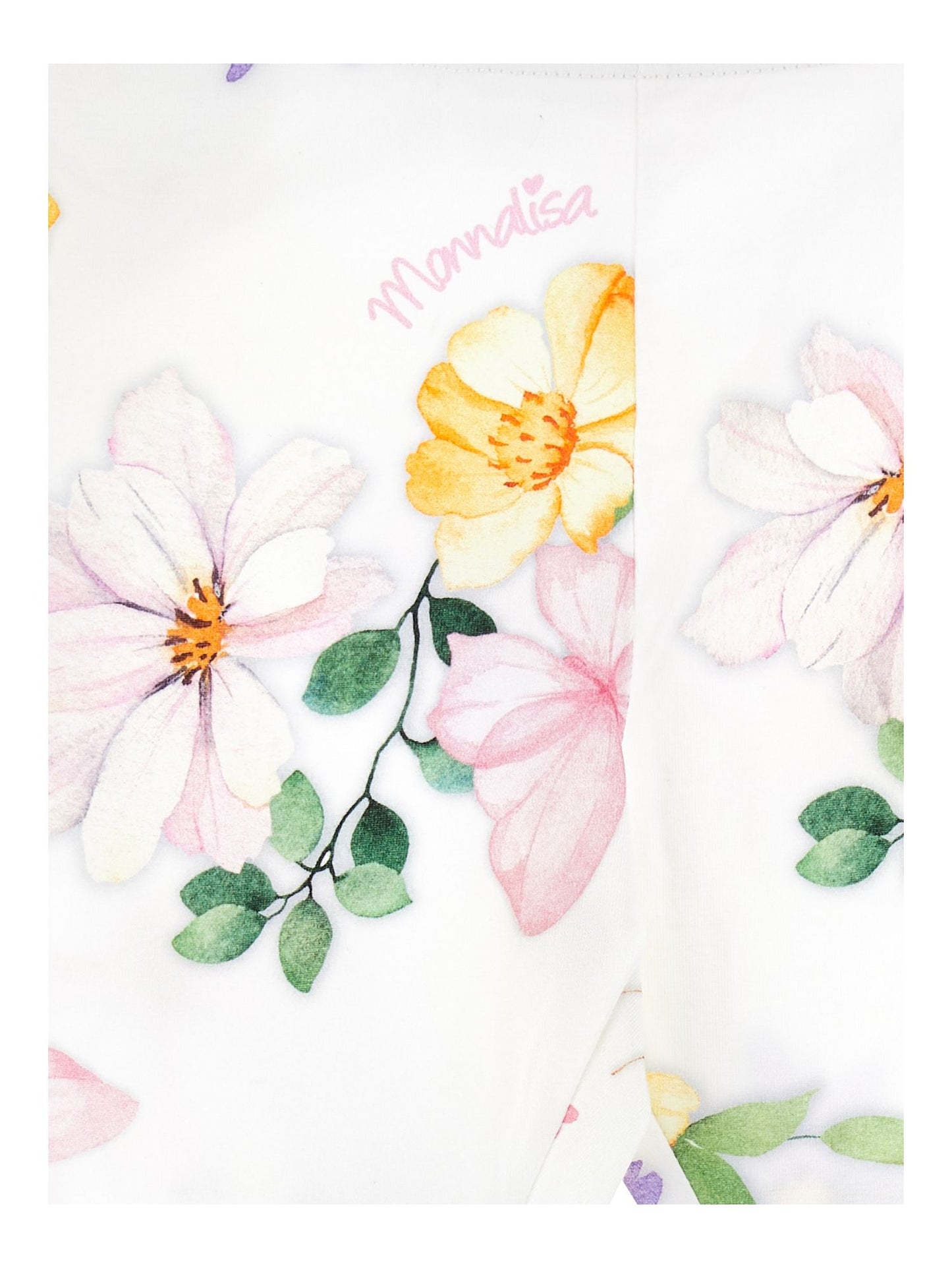 Leggings jersey floreale