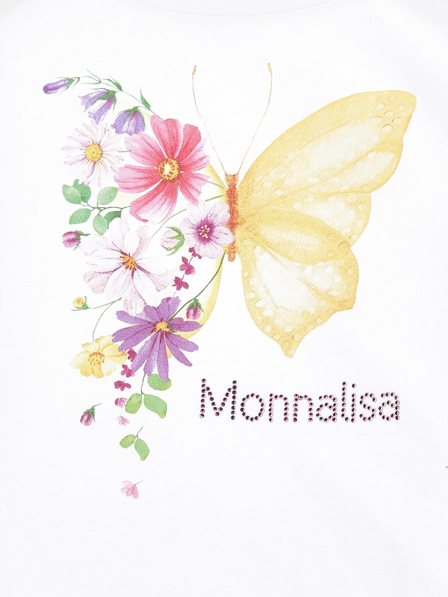 Maxi butterfly jersey t-shirt