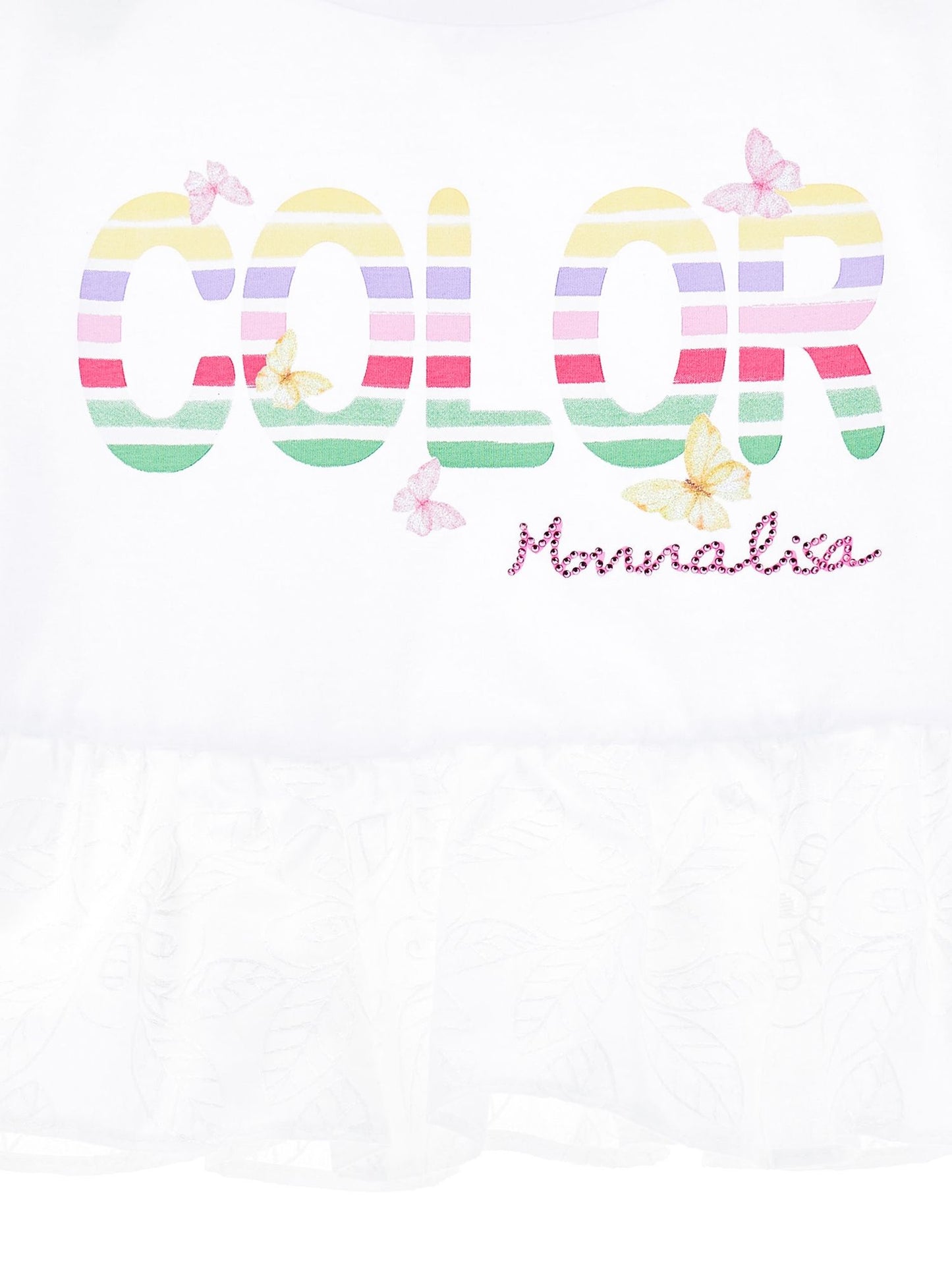 T-shirt with embroidered gala