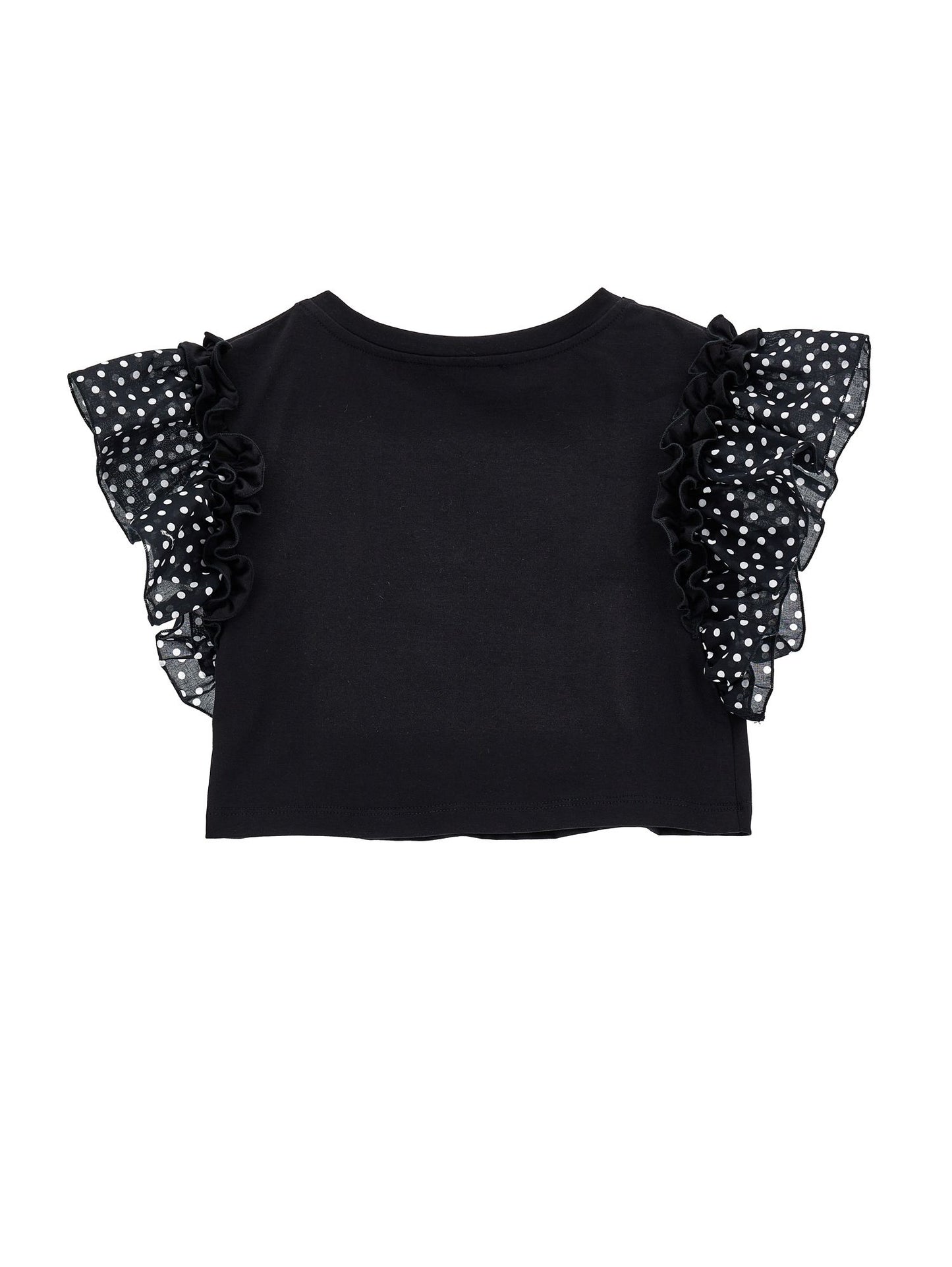 Rhinestone jersey top