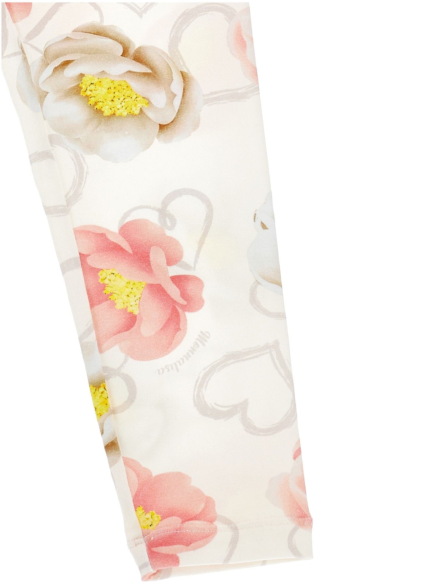 Anemone print leggings