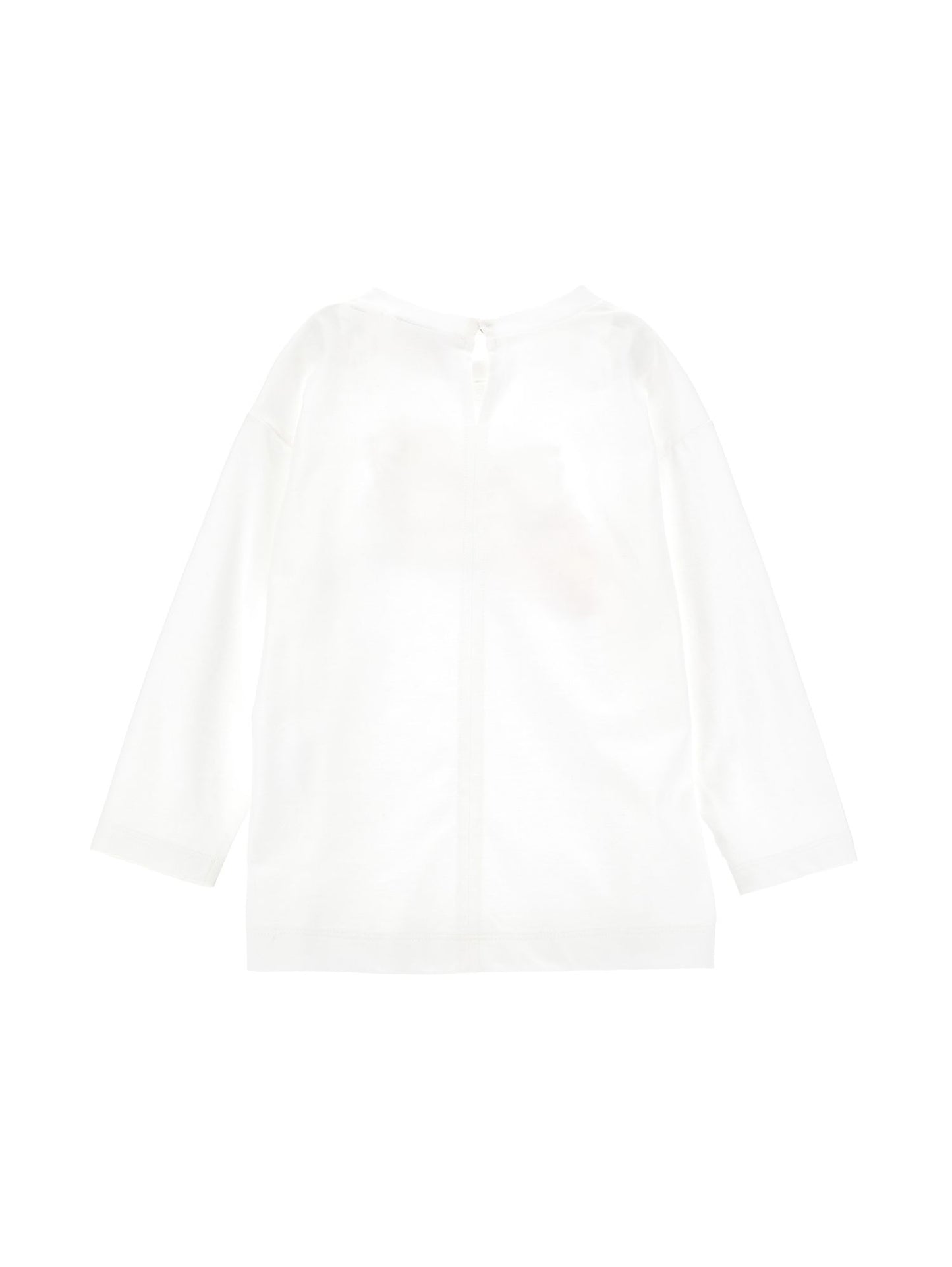 Long T-shirt with bag print