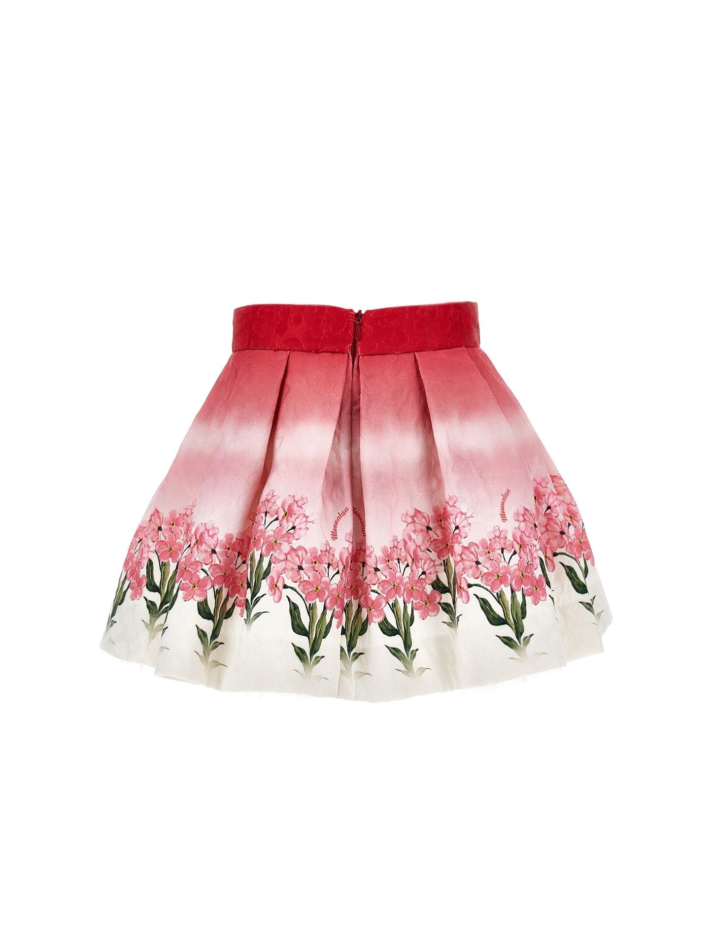 Floral quilted skirt