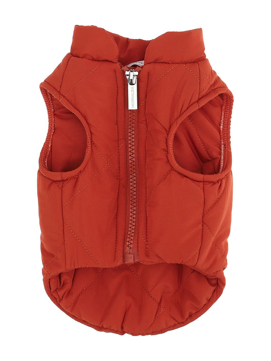 Dog coat in technical fabric with logo