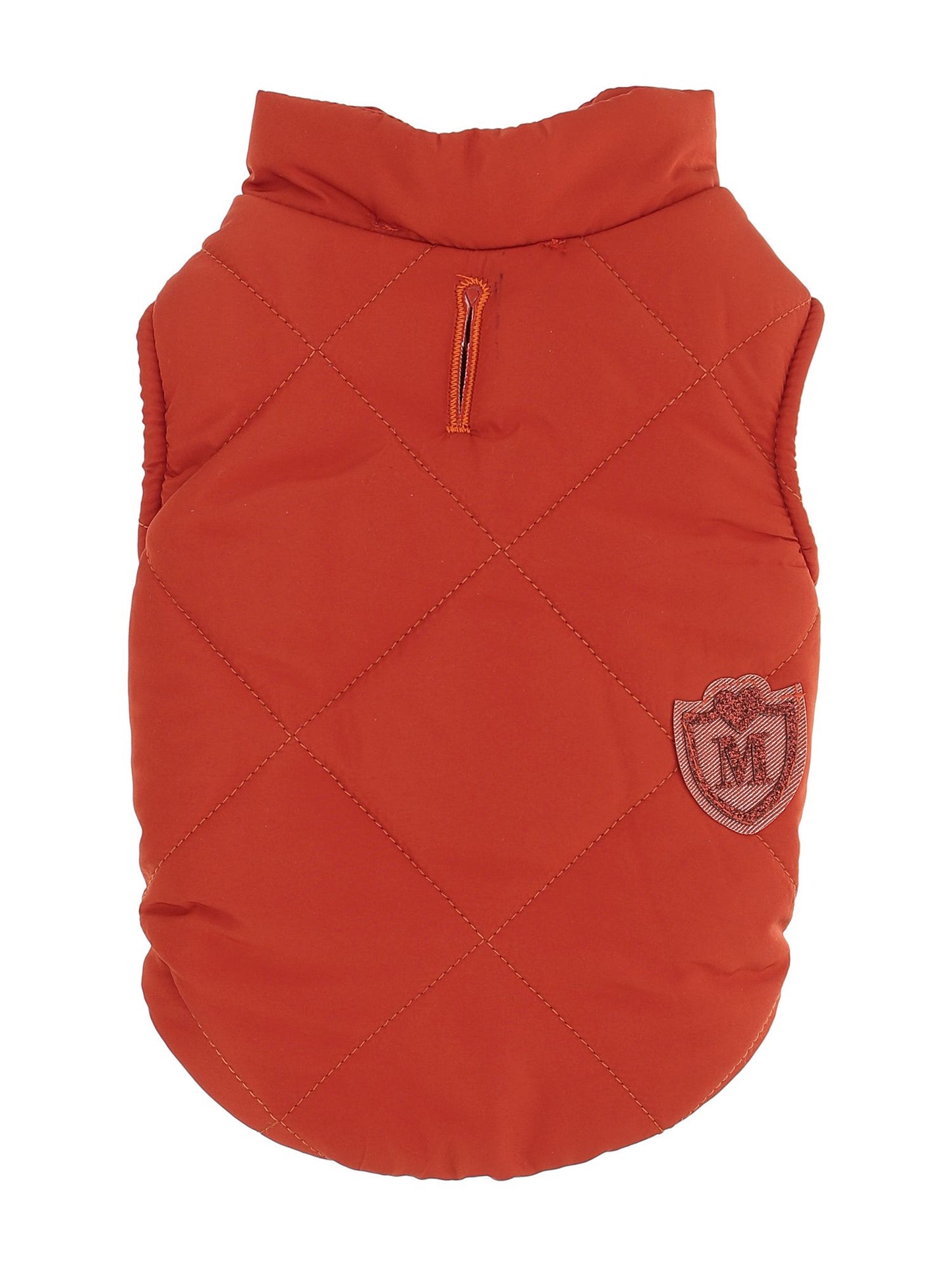 Dog coat in technical fabric with logo