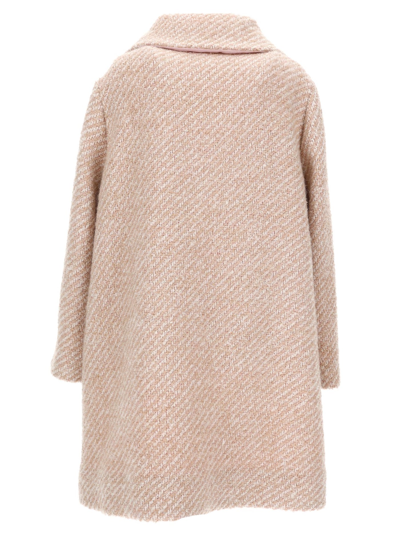 Cappotto bouclè maxi tasche