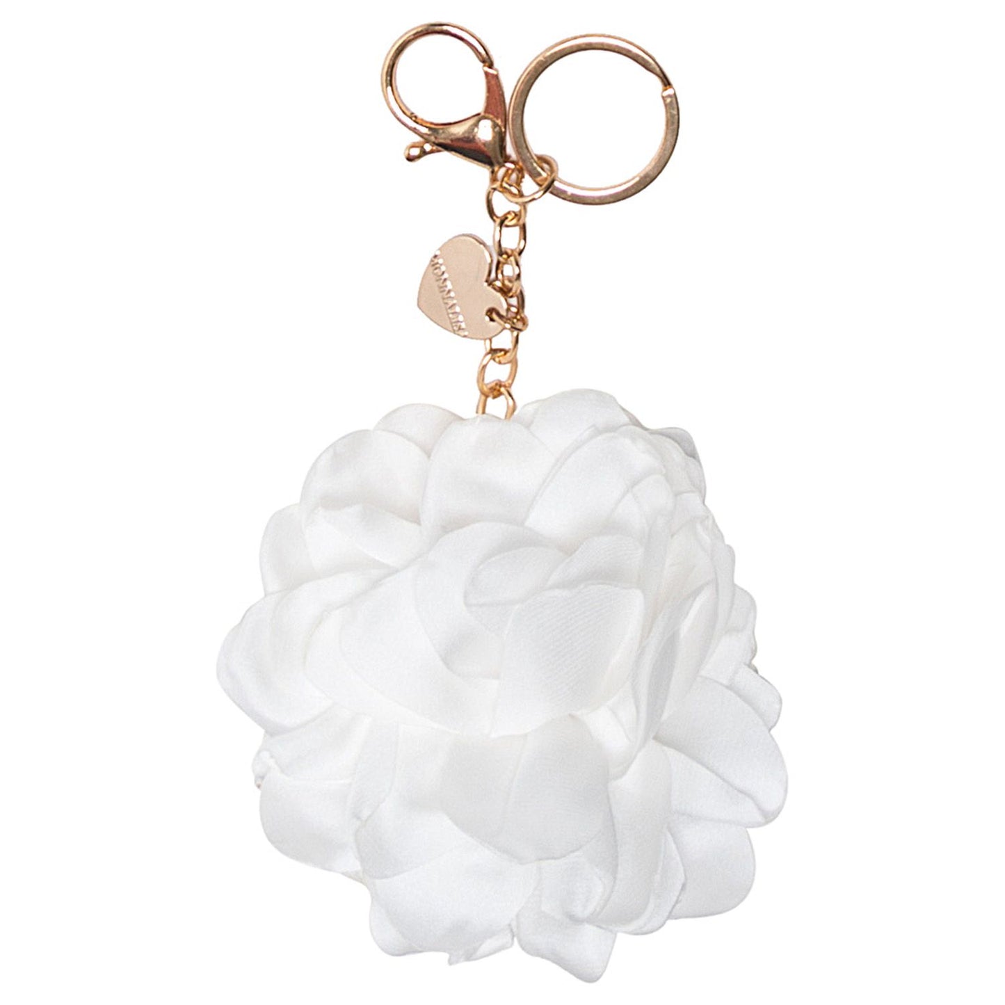 Peony baby keychain