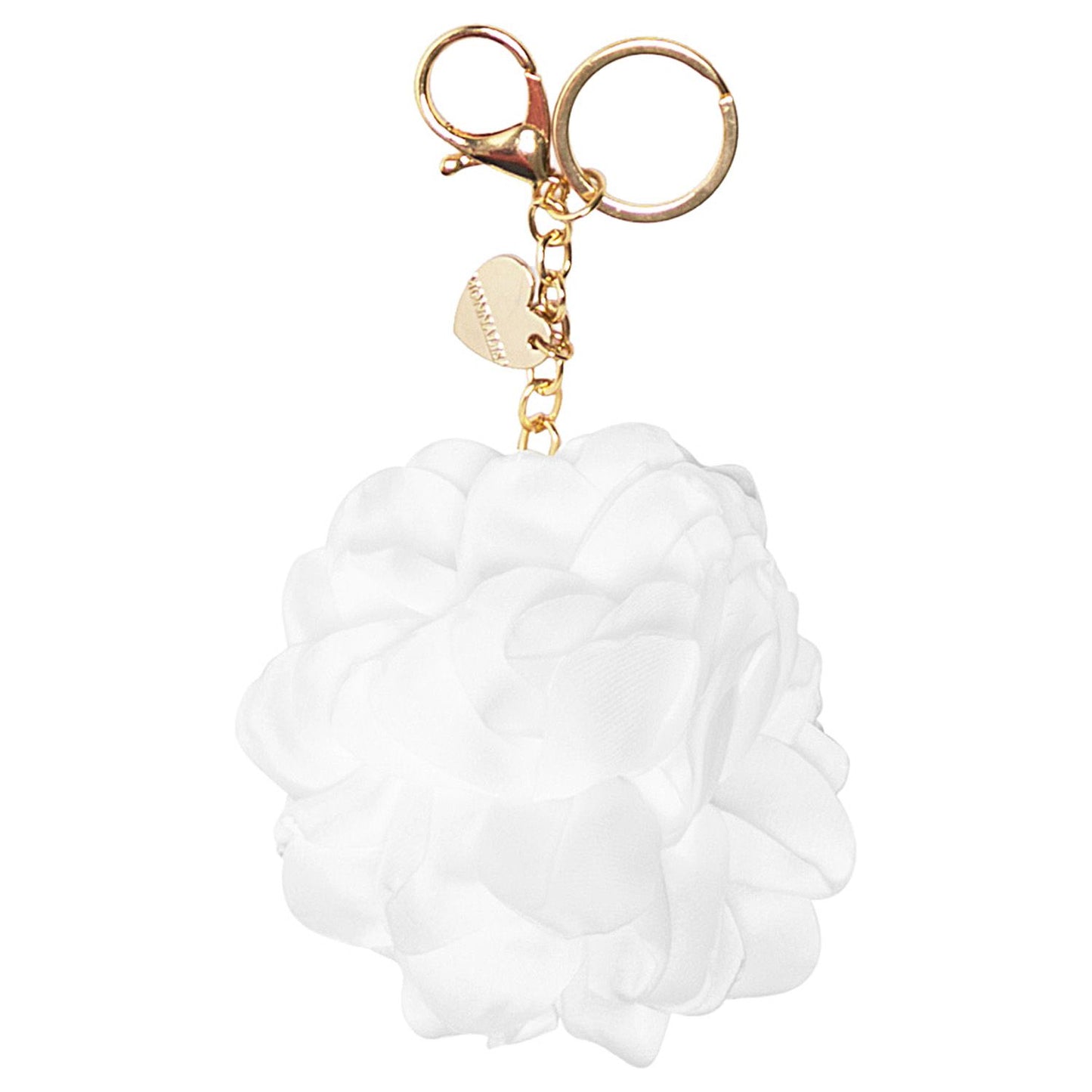 Peony baby keychain