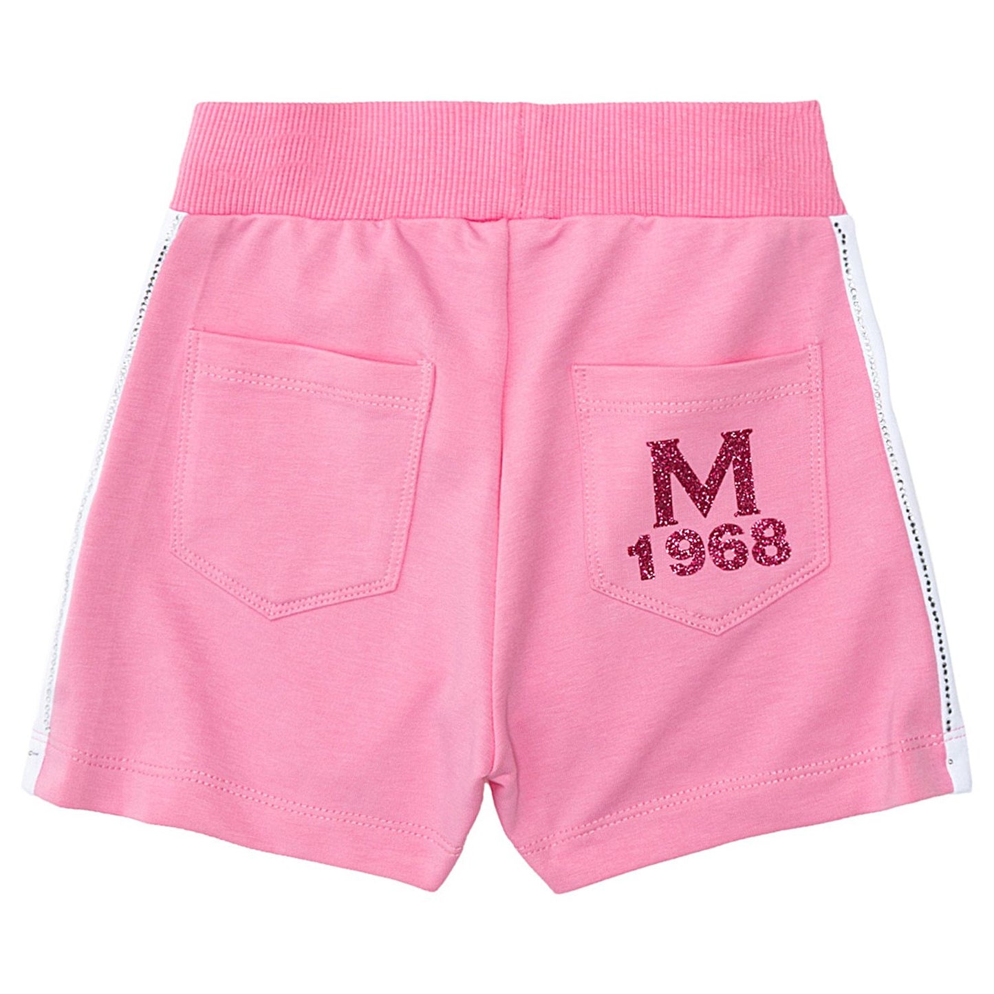 Lurex fleece shorts