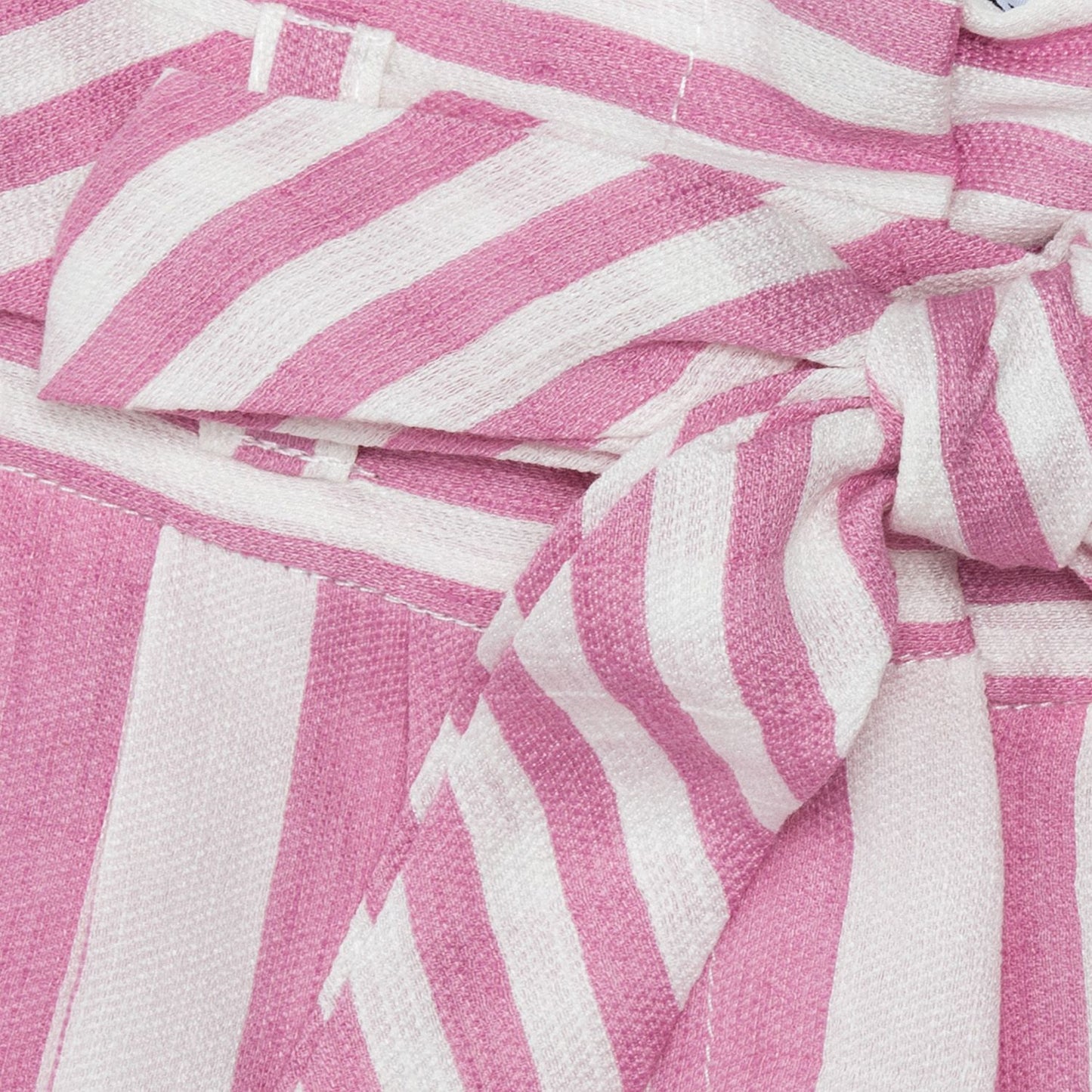 Striped linen trousers