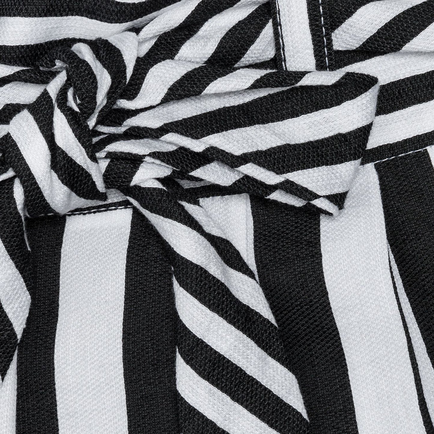 Striped linen trousers