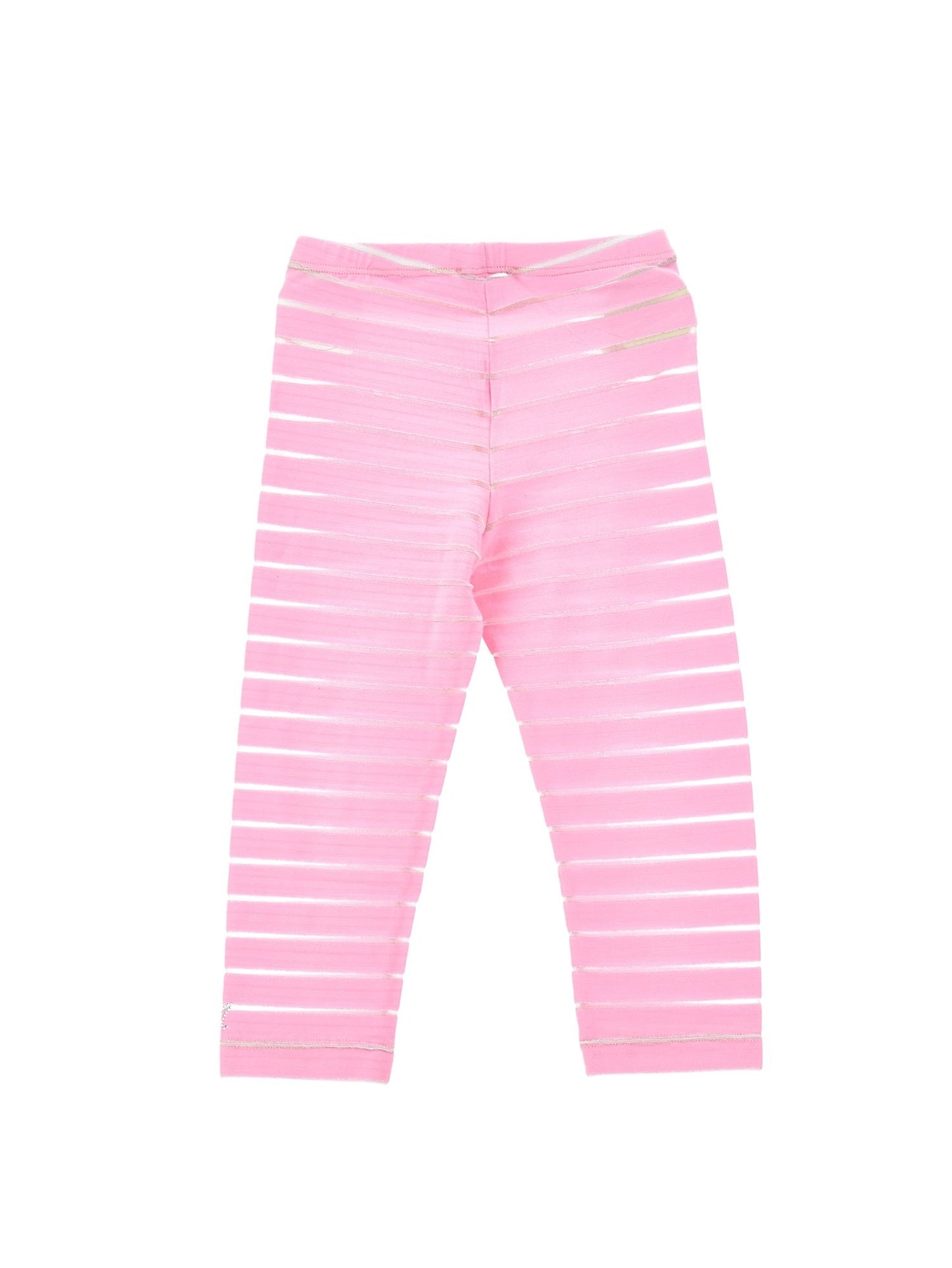 Lurex striped leggings