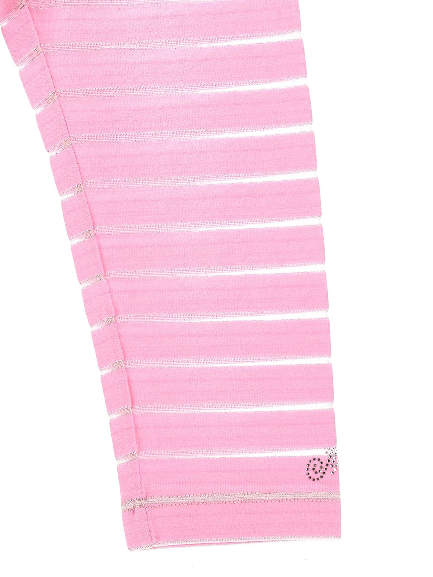 Lurex striped leggings