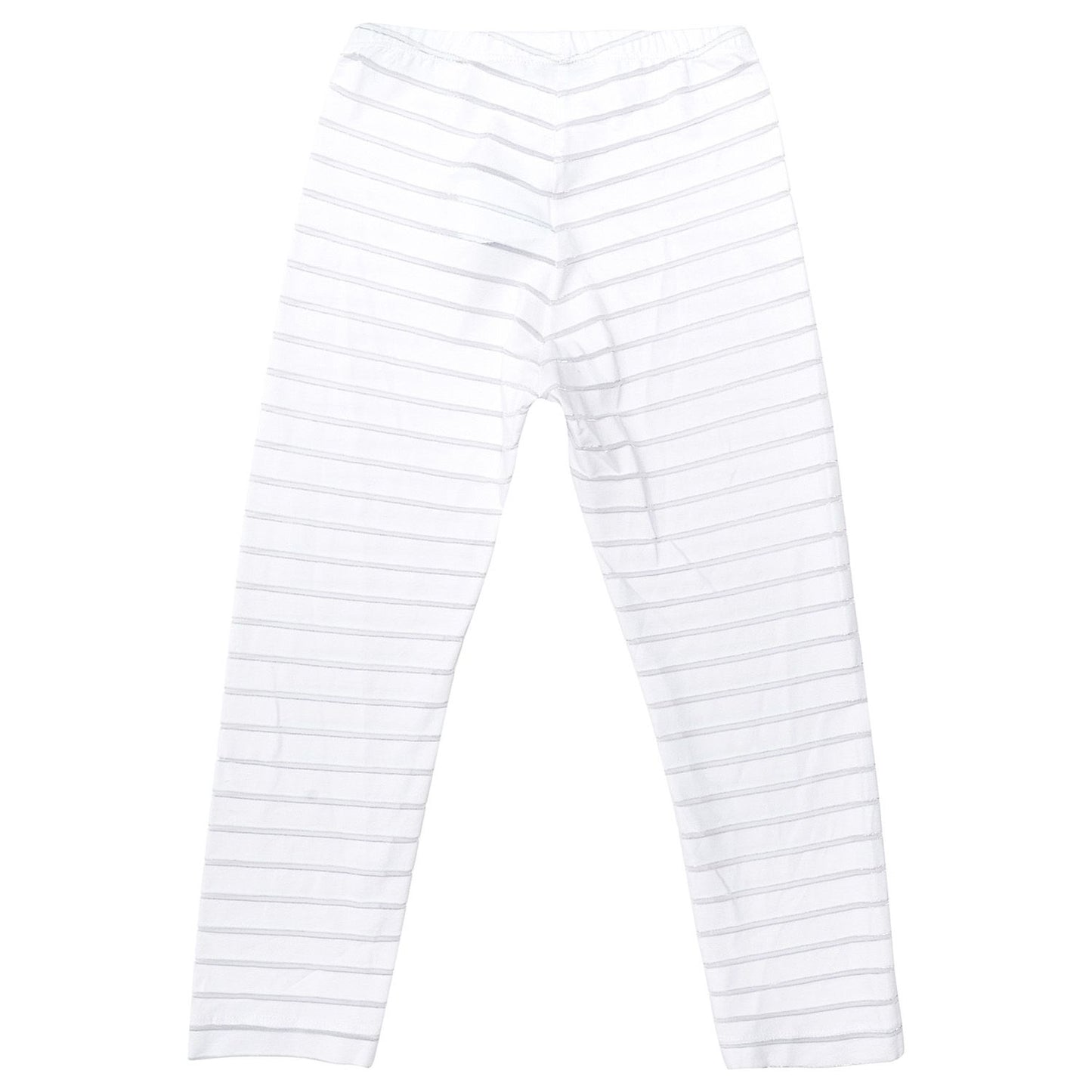 Lurex striped leggings