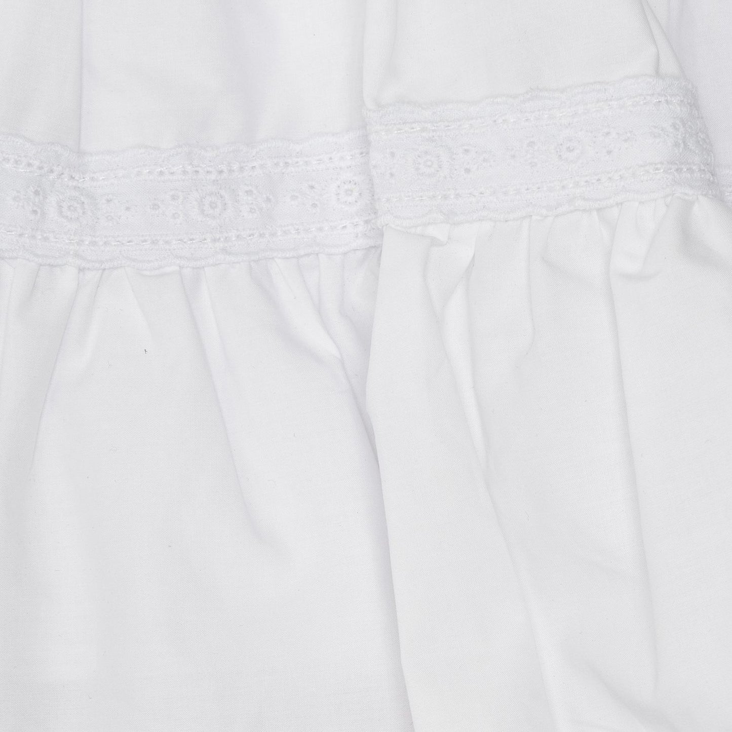 Lace ruffle skirt