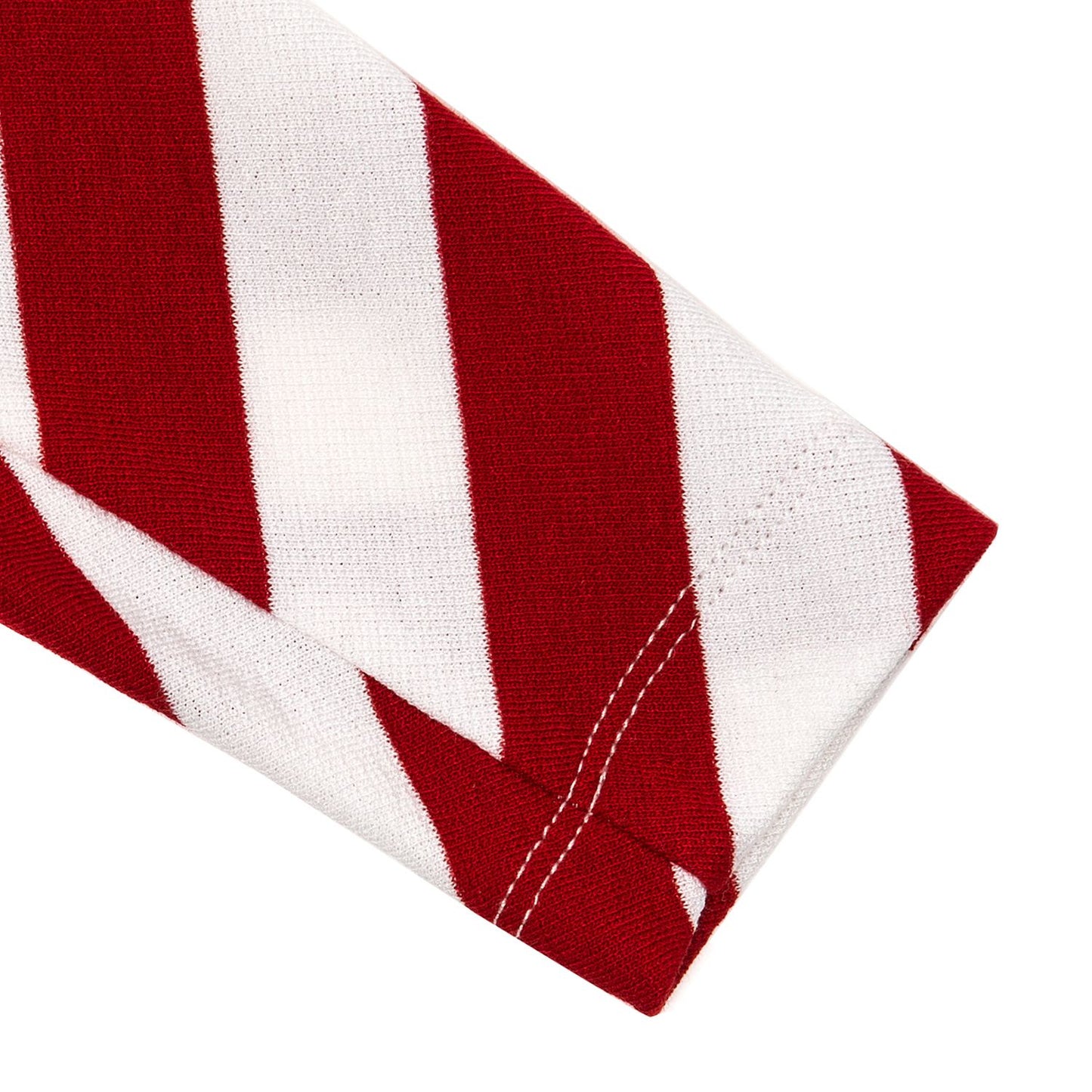 Striped Milano stitch cardigan