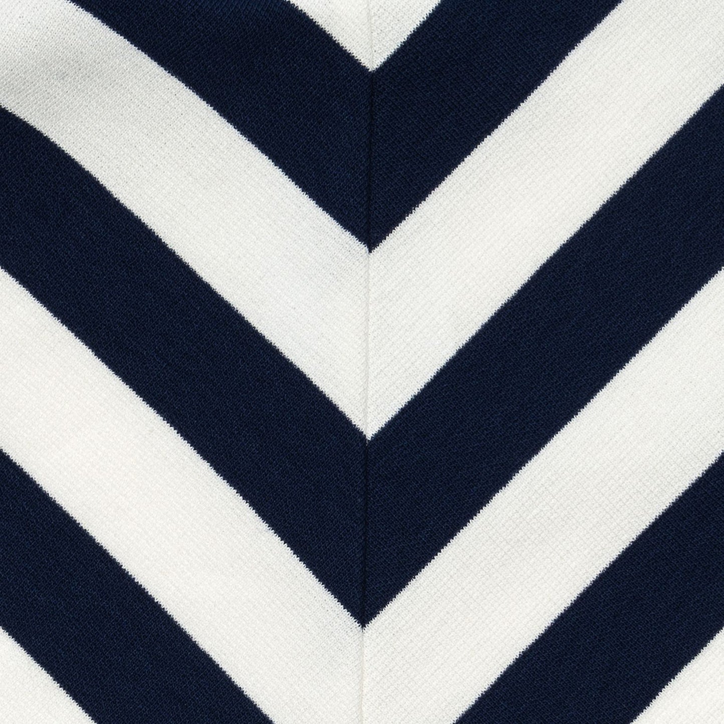Striped Milano stitch cardigan