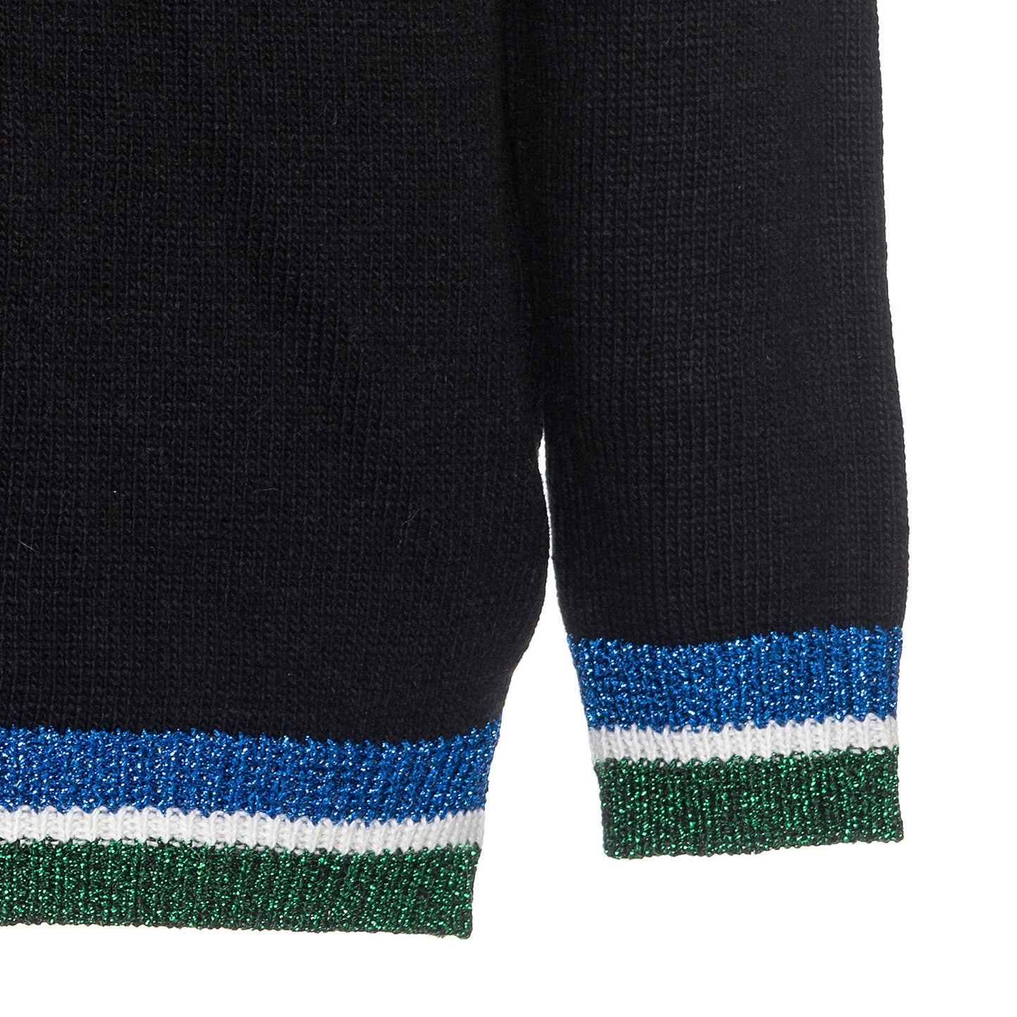 Lurex V-neck sweater