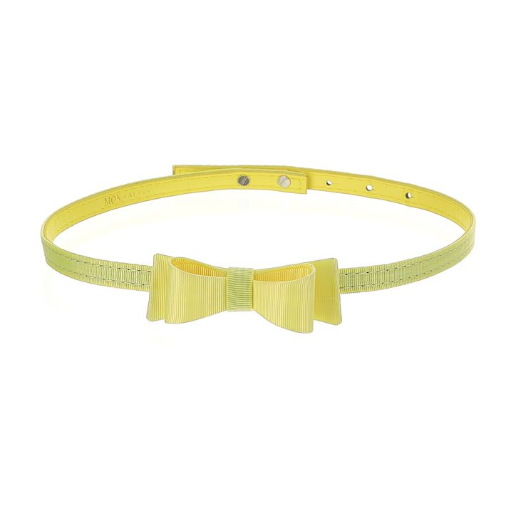 Belt with bow