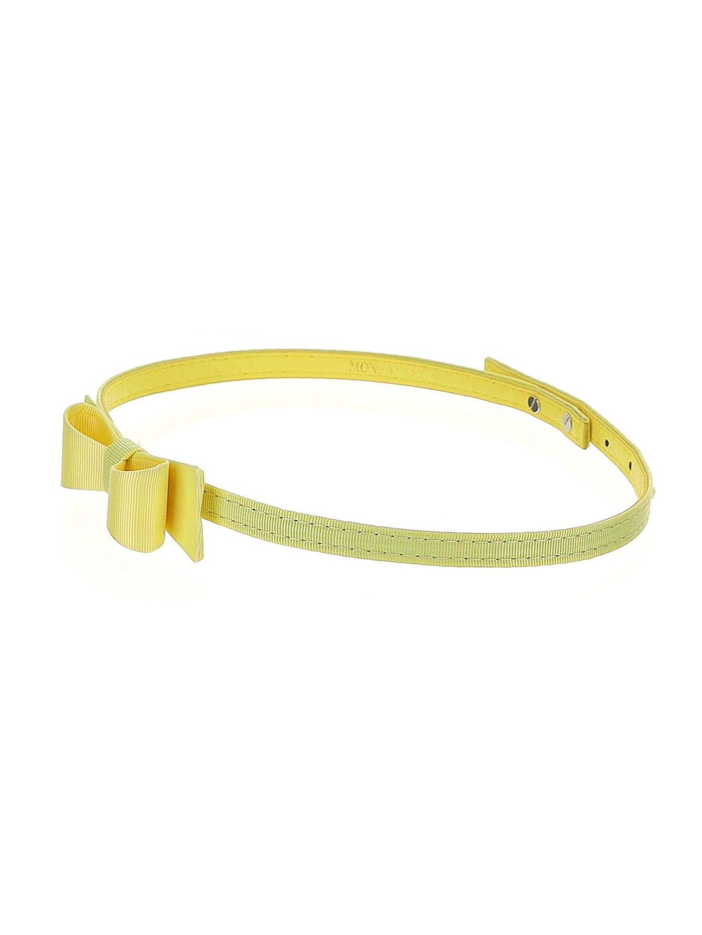 Belt with bow