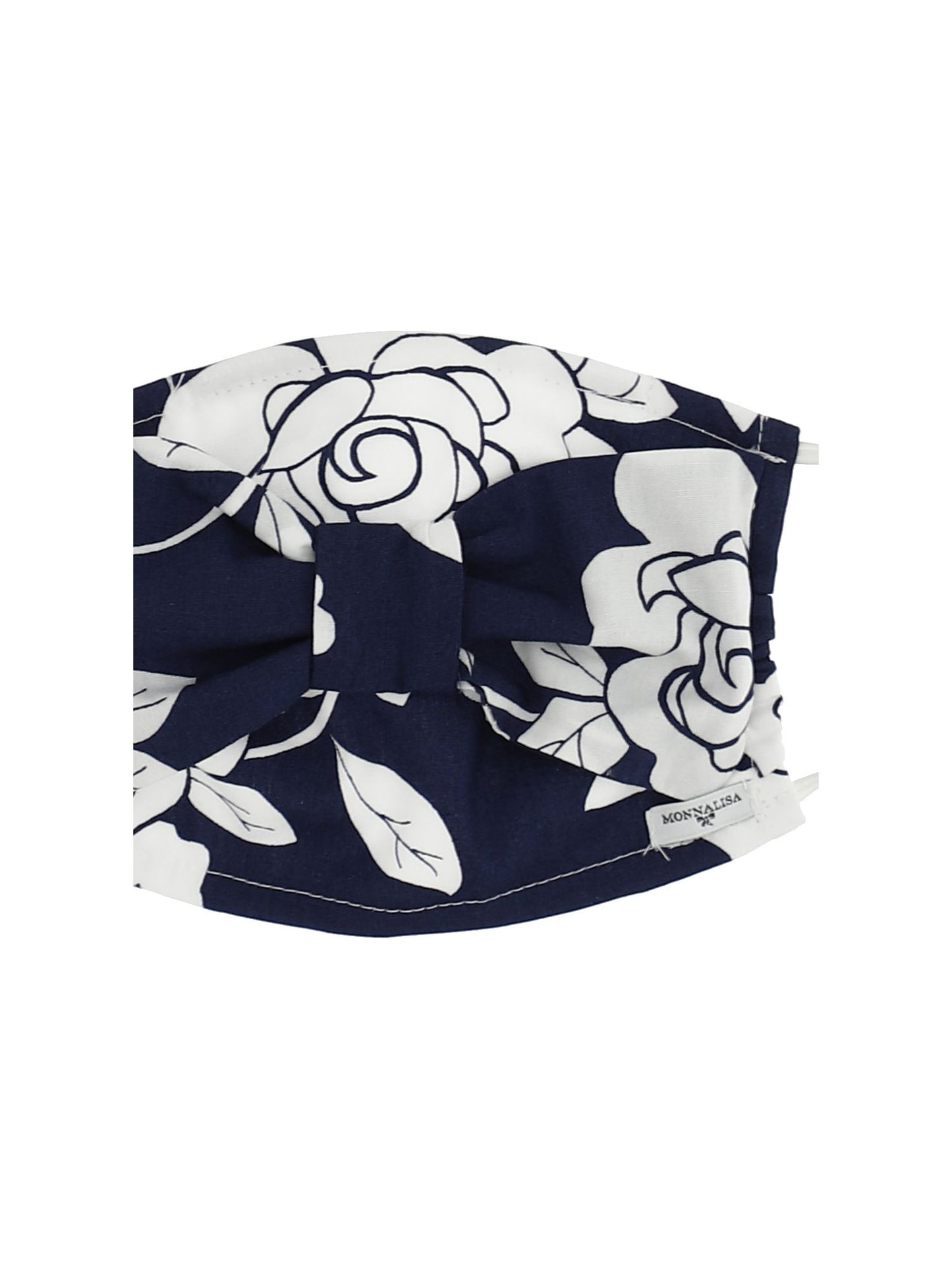 Mask with bow, roses