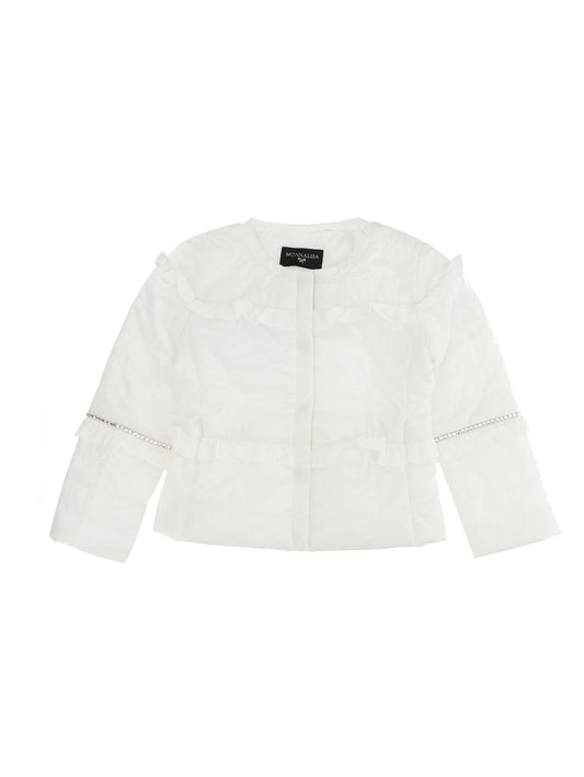 Ultrasoft jacket with rhinestones