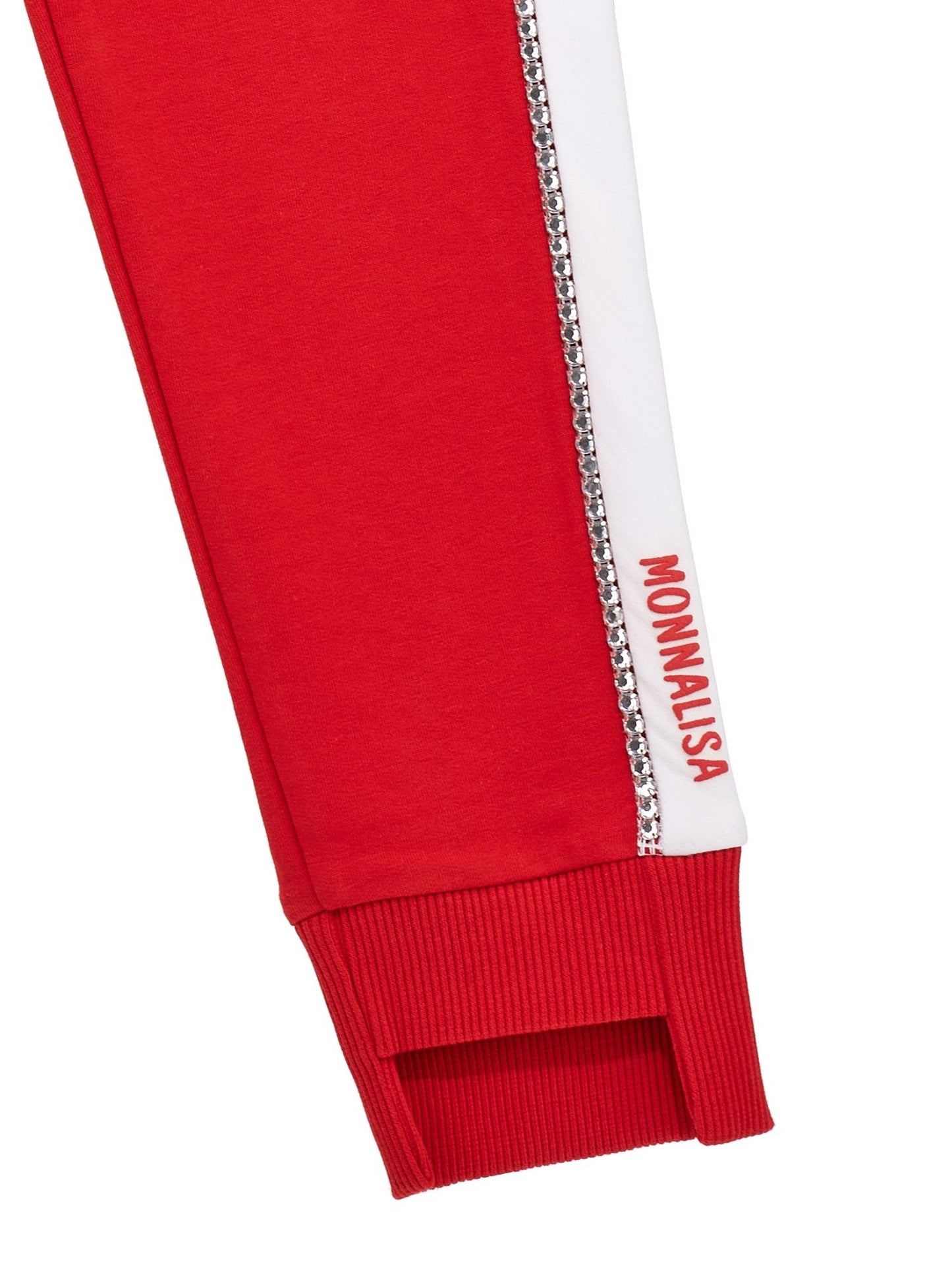 Two-tone sweatpants