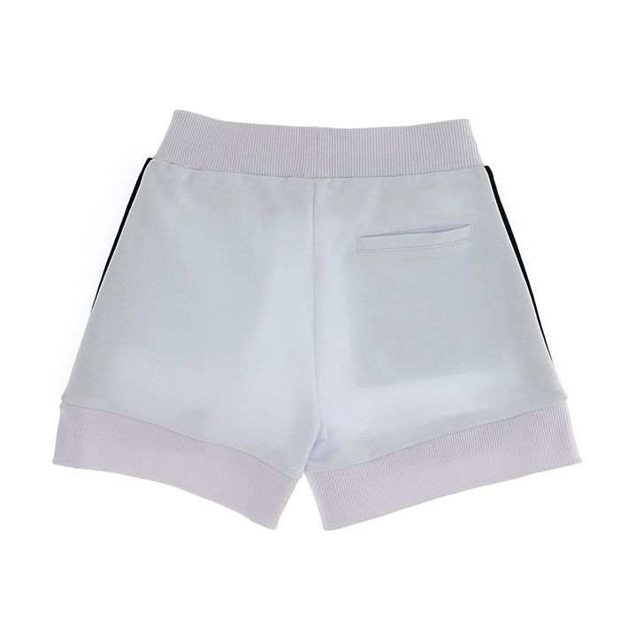 Two-tone sweatshirt shorts