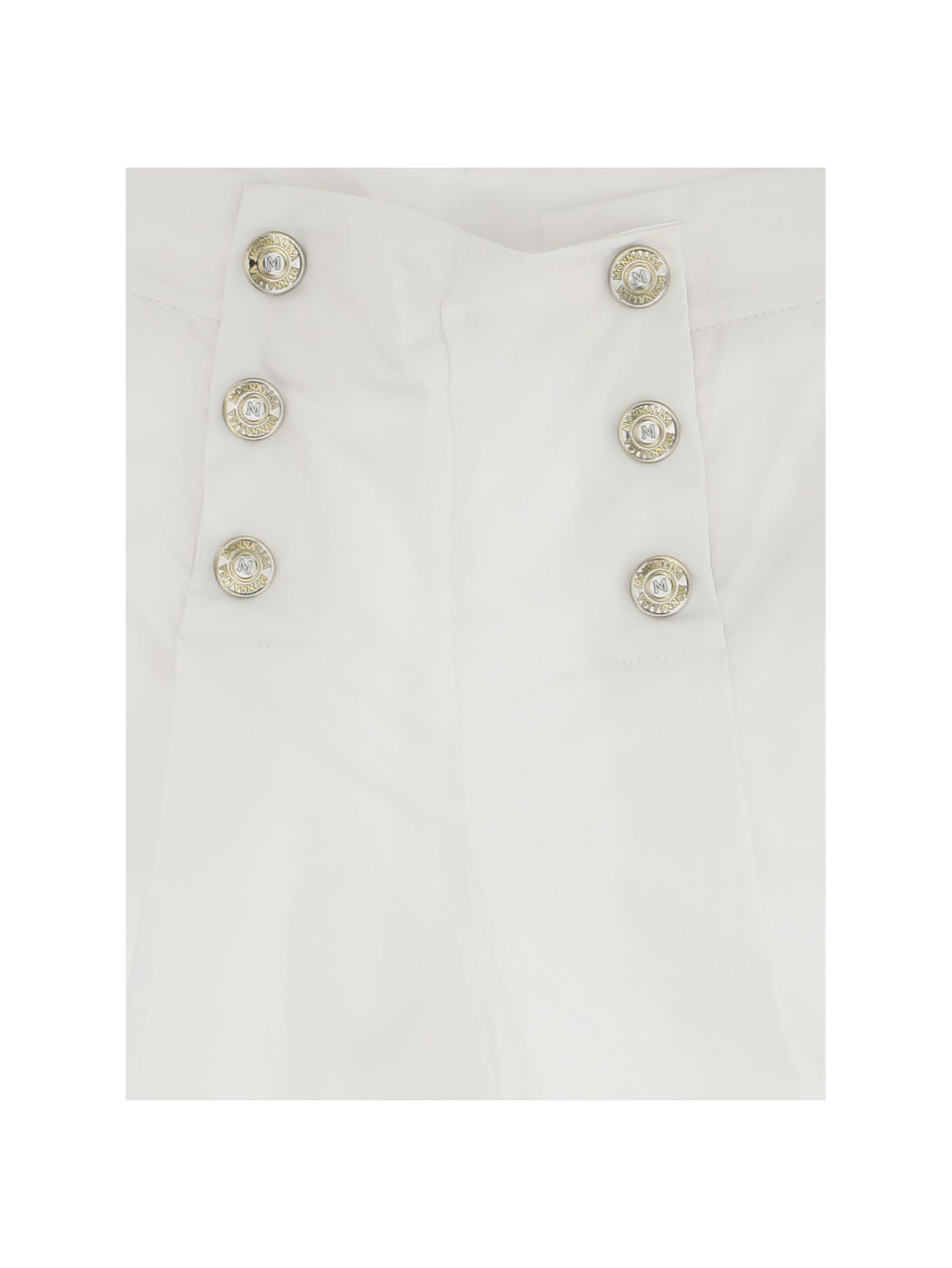 Navy poplin trousers