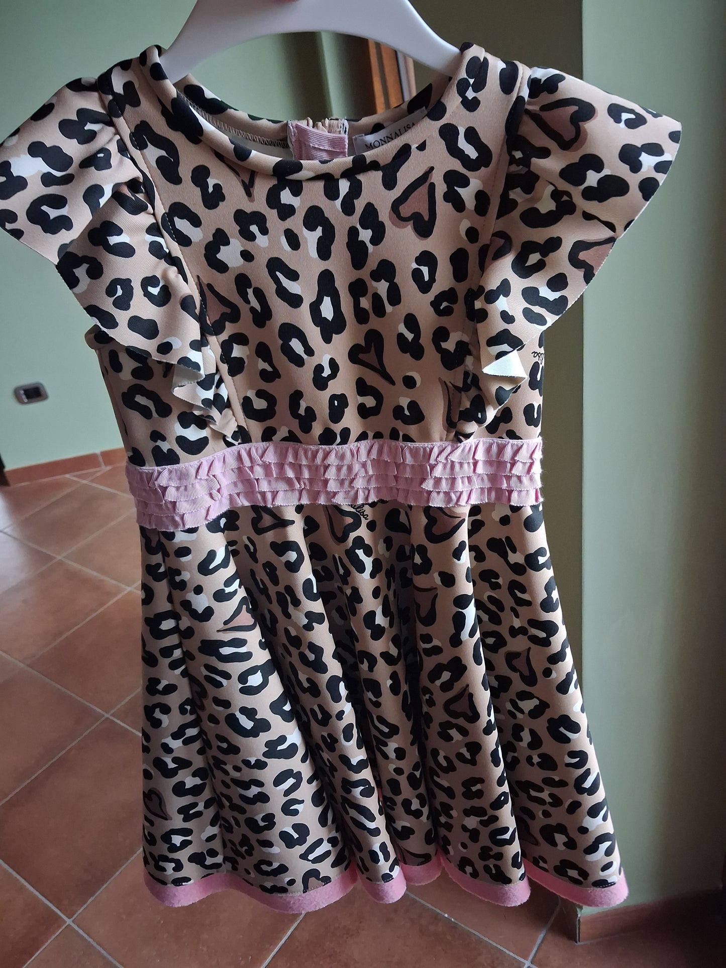 Animal print dress