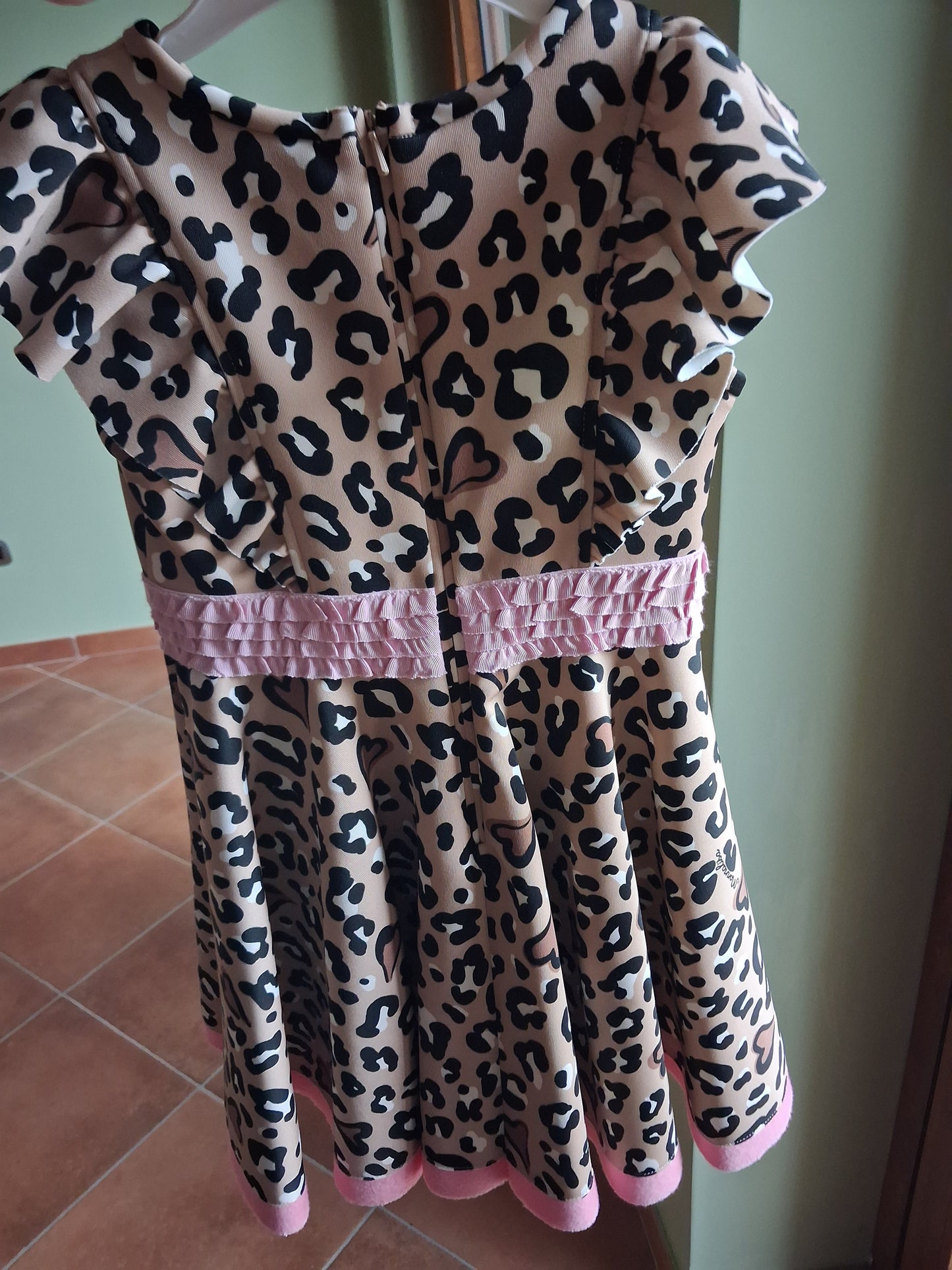 Animal print dress