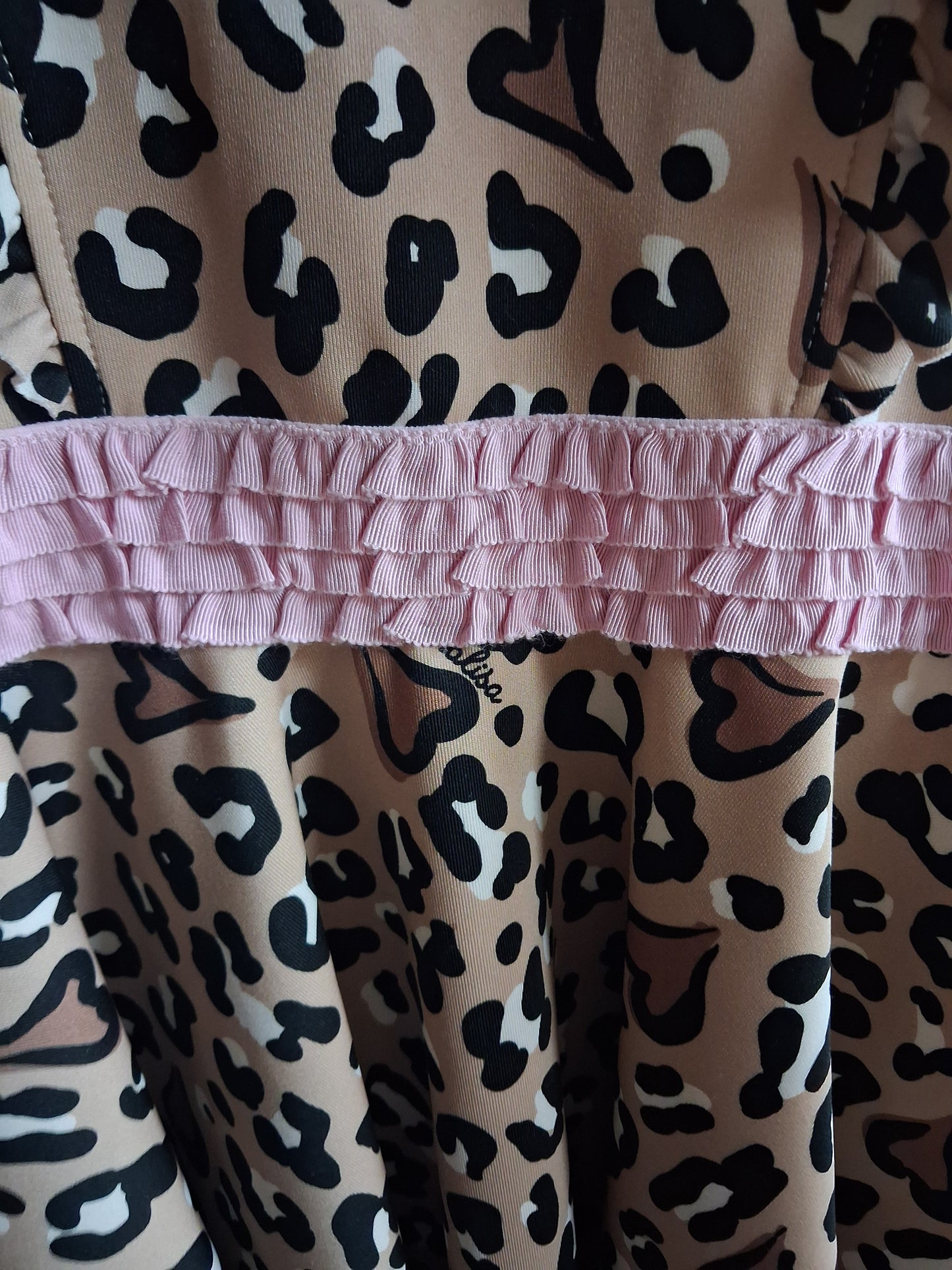 Animal print dress