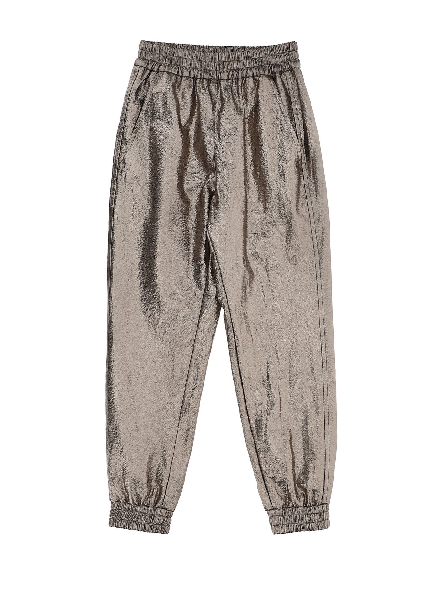 Laminated trousers