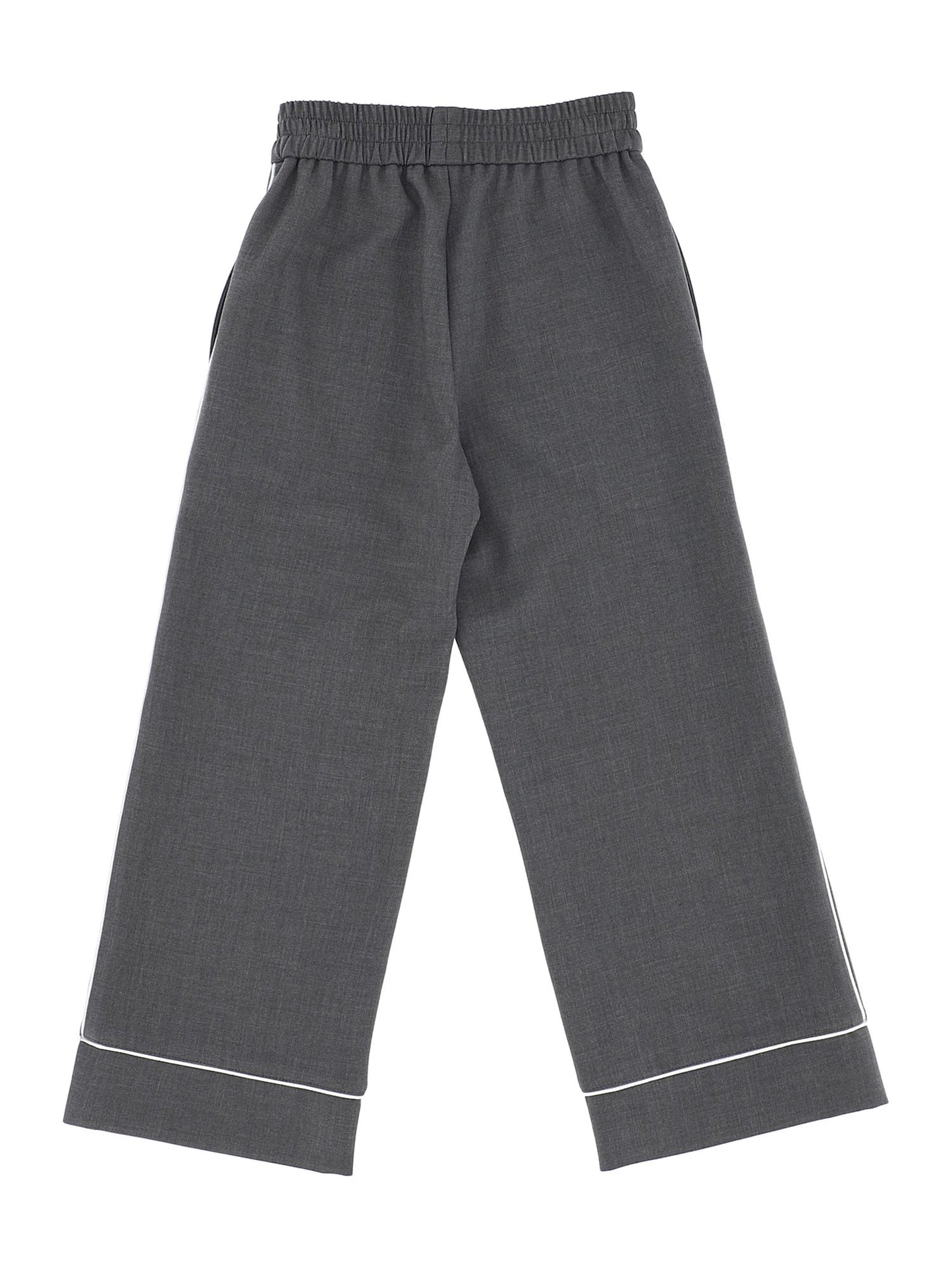 Crepe palazzo trousers