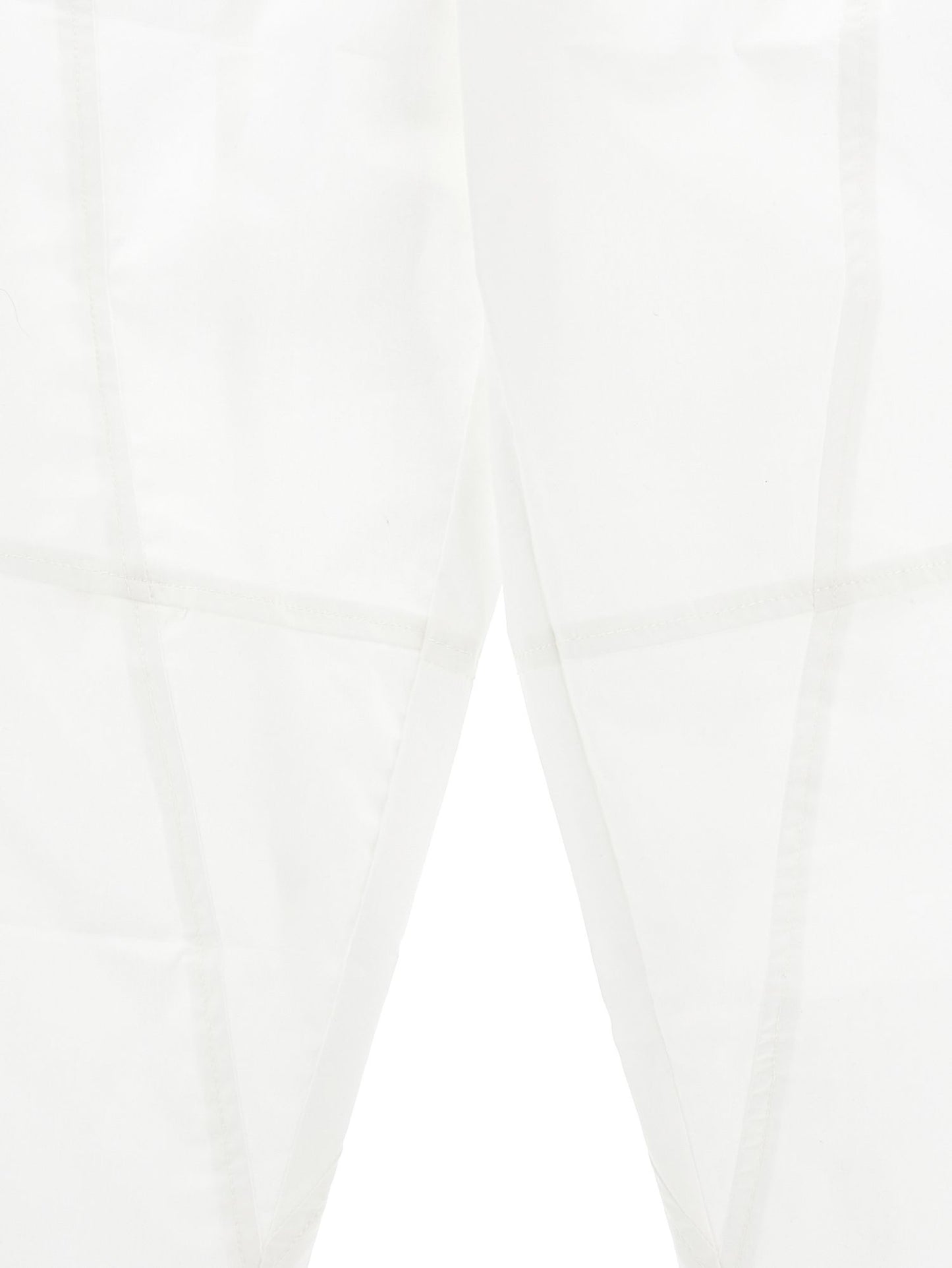 Poplin mum trousers