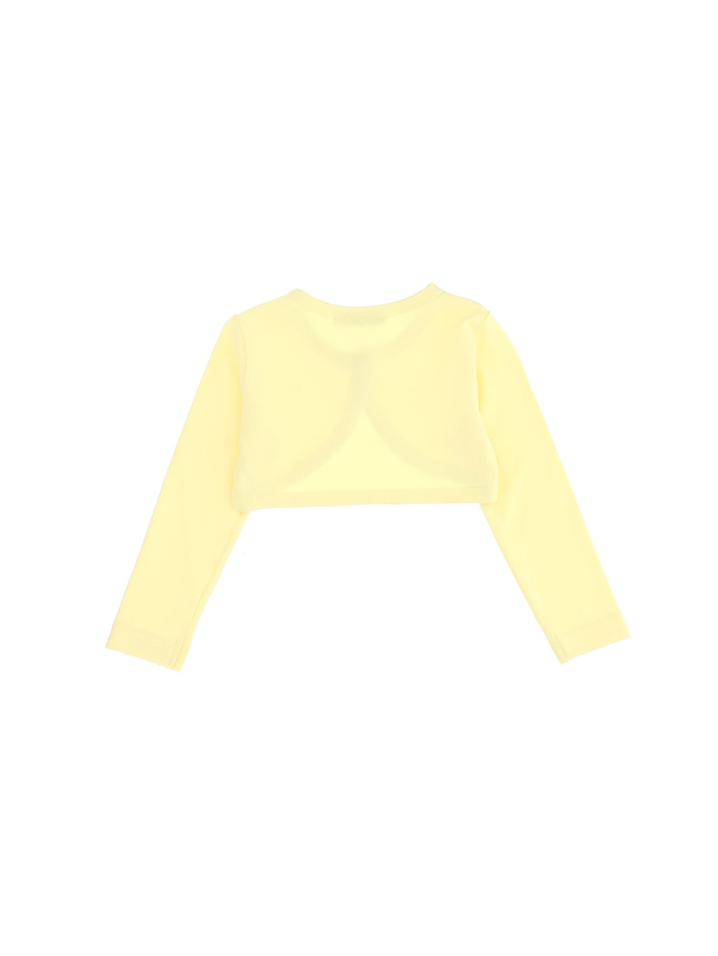 Shaved crepe shrug