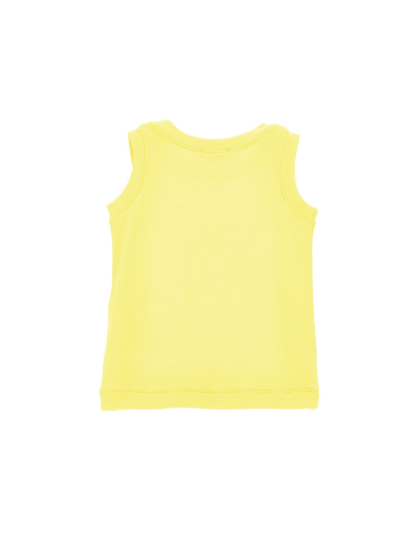 Ribbed viscose tank top