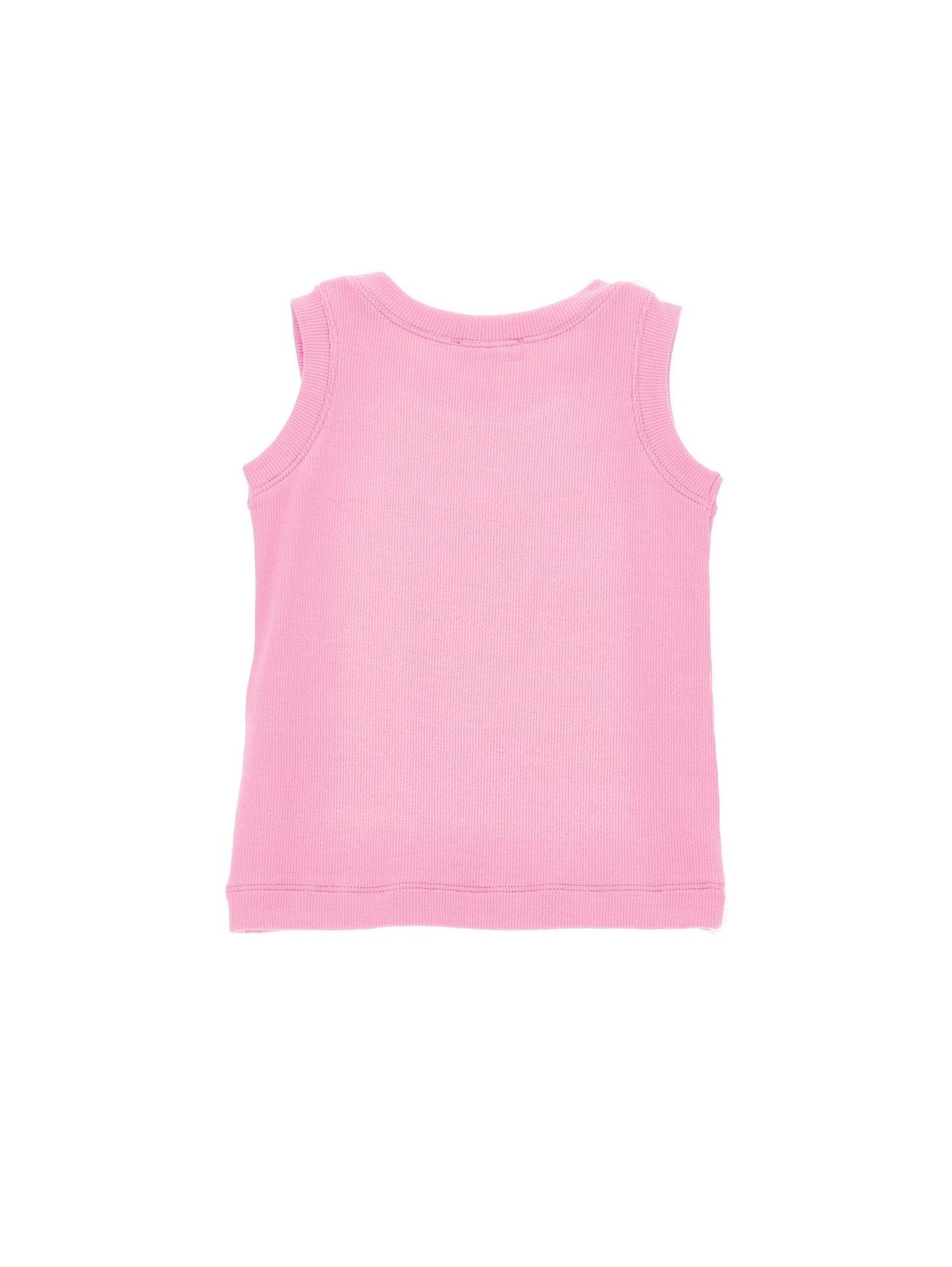 Ribbed viscose tank top